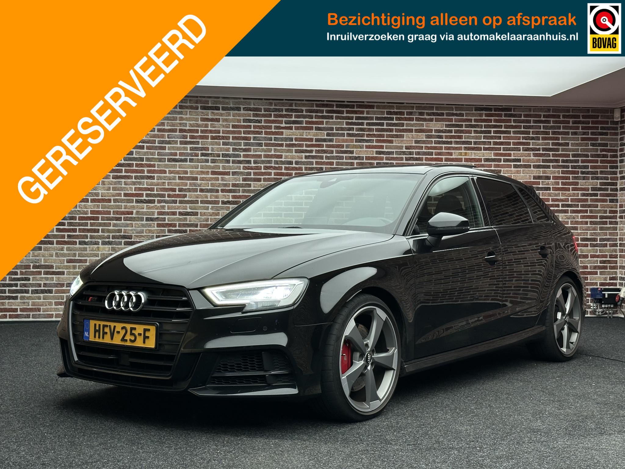 Audi S3 Sportback 2.0 TFSI quattro Pro Line Plus 2019 - voorkant