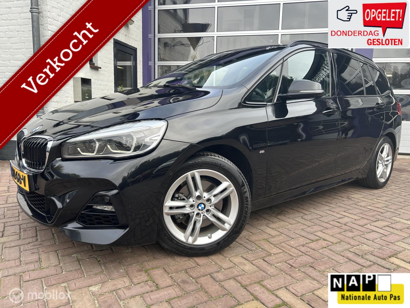 BMW 2-serie Gran Tourer 218i Exe * AUTOMAAT * TREKHAAK * 2020 - voorkant