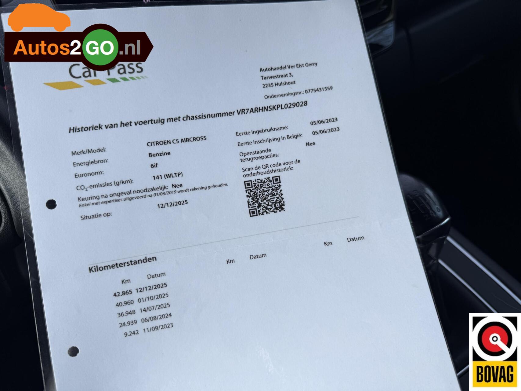 Foto van Citroen C5 Aircross