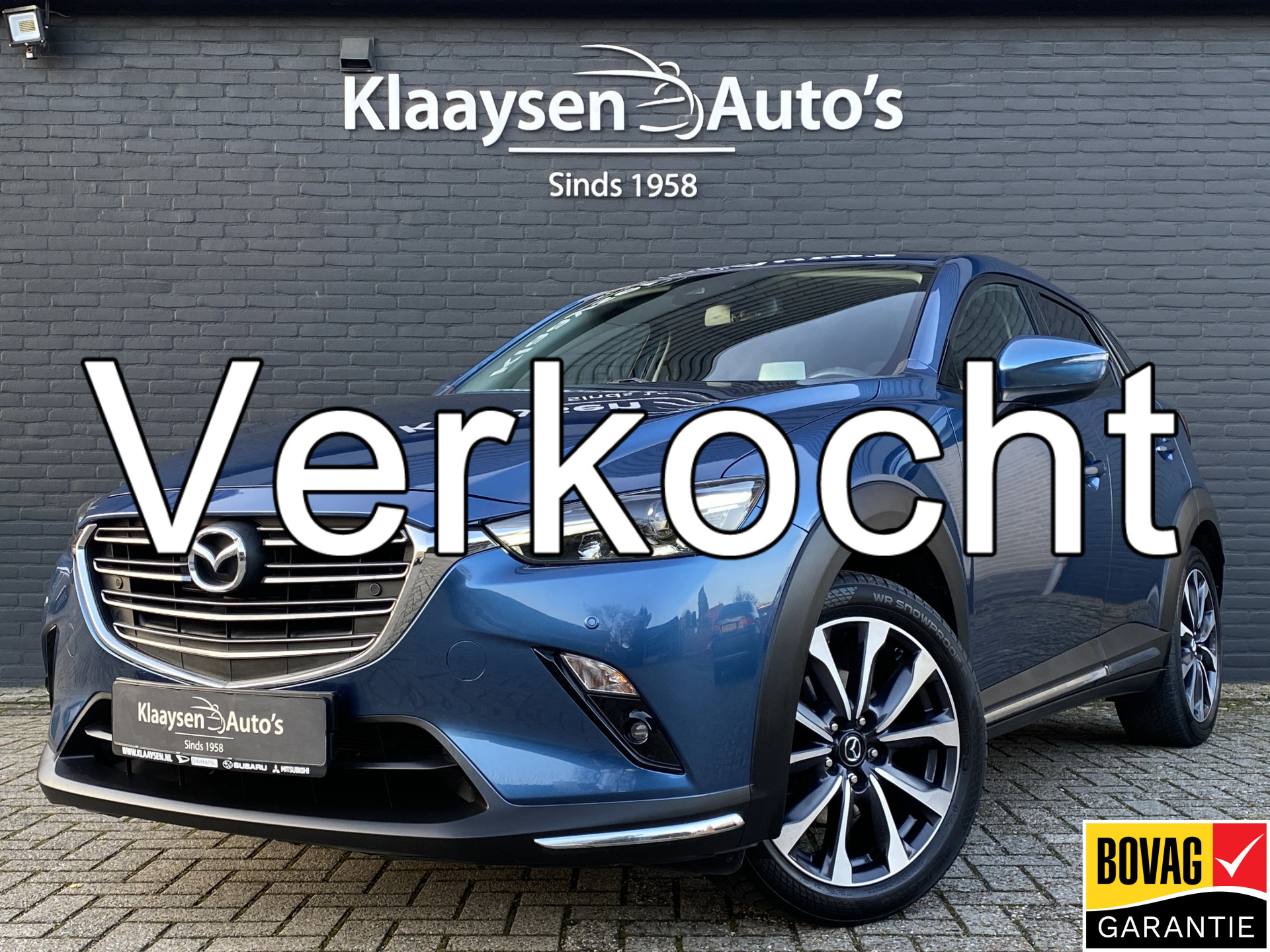 Mazda Cx-3 2.0 SkyActiv-G 120 GT-M AUT. | 1e eigenaar | dealer onderhouden | navigatie | camera | head up display | carplay 2021 - voorkant