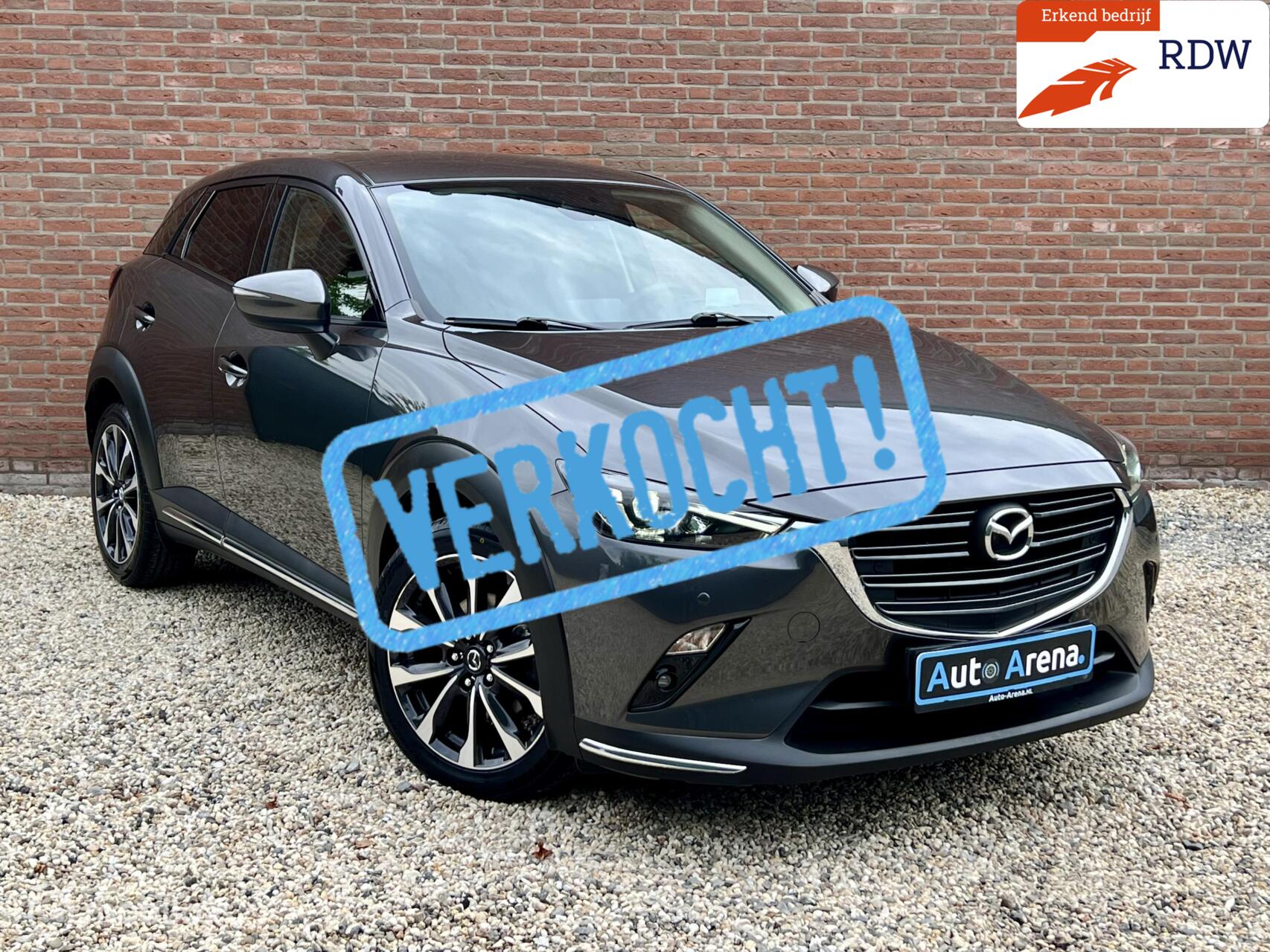 Mazda Mazda Cx-3 2.0 SkyActiv-G 120 TS+ | Stoelverw. | Camera | HUD | PDC 2019 - voorkant