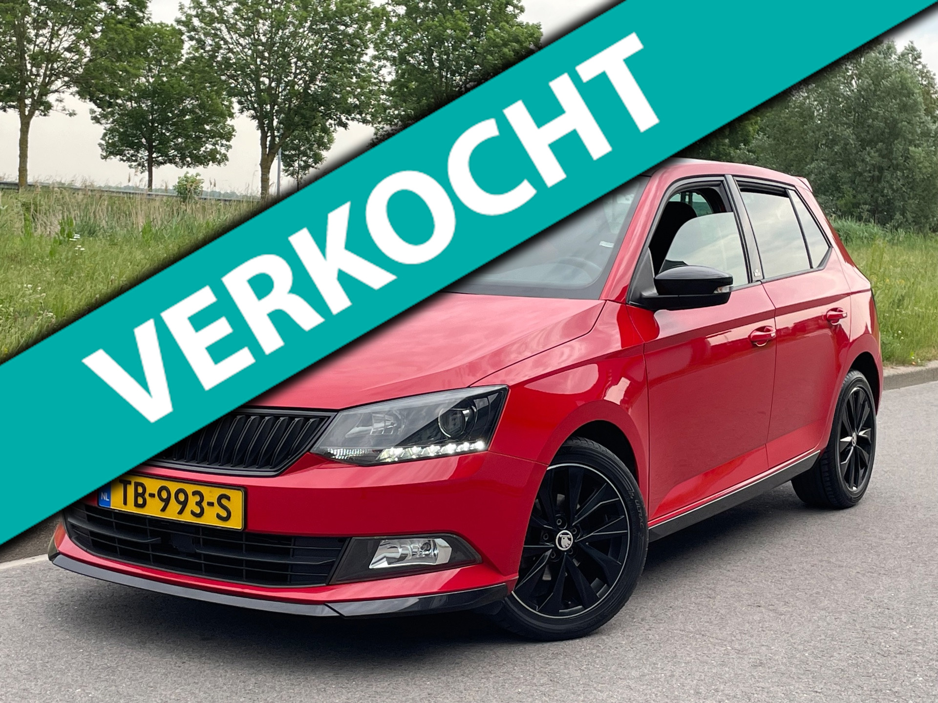 Skoda Fabia 1.2 TSI Monte-Carlo Airco Navigatie 2016 - voorkant