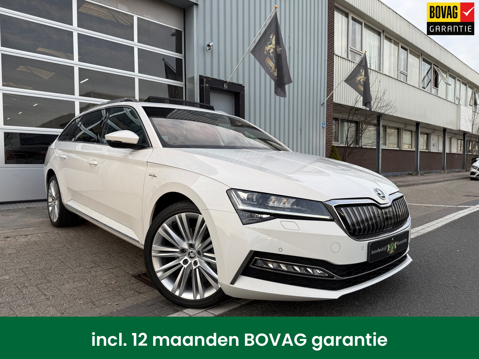 Skoda Superb Combi 1.4 TSI iV CAM/LMV19/NAVI/LEER/VIRTU/PANO 2020 - voorkant