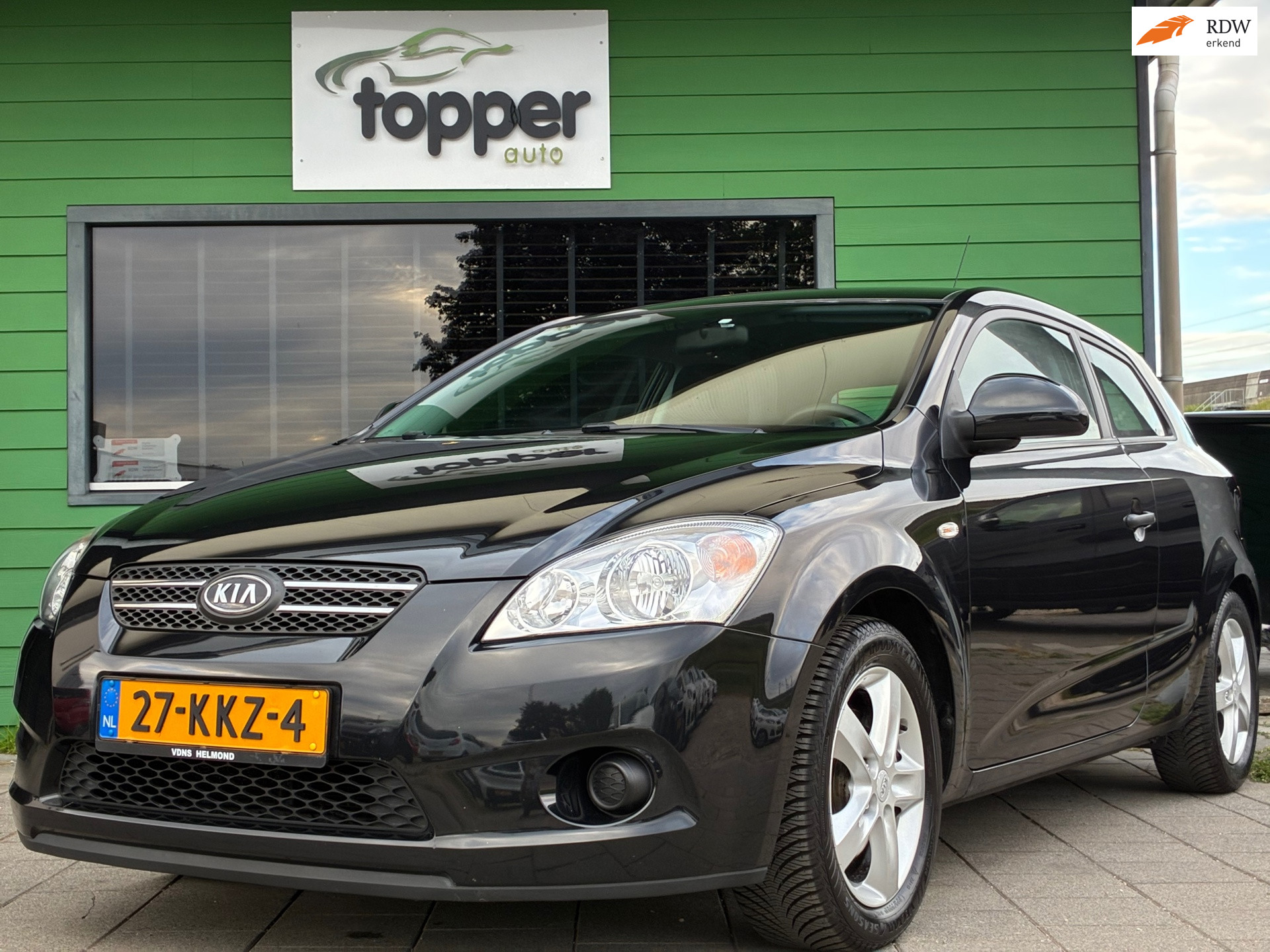 Kia Cee D 1.4 CVVT X-tra|1e Eigenaar|Airco|Elektr.ramen|LM Velgen 2010 - voorkant