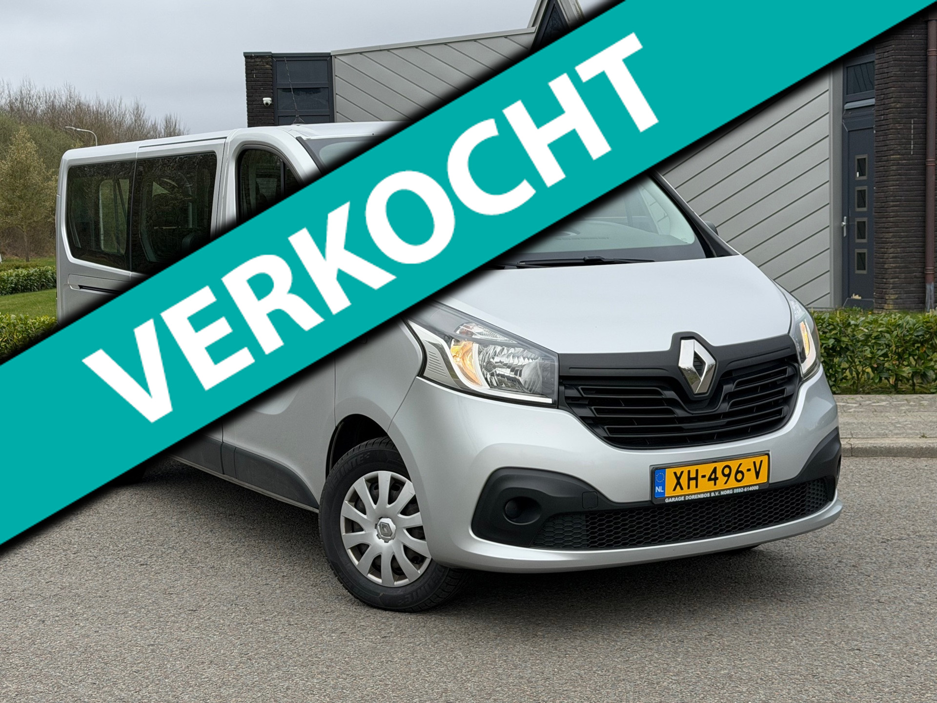 Renault Trafic Passenger 1.6 dCi Grand Authentique Energy 2019 - voorkant