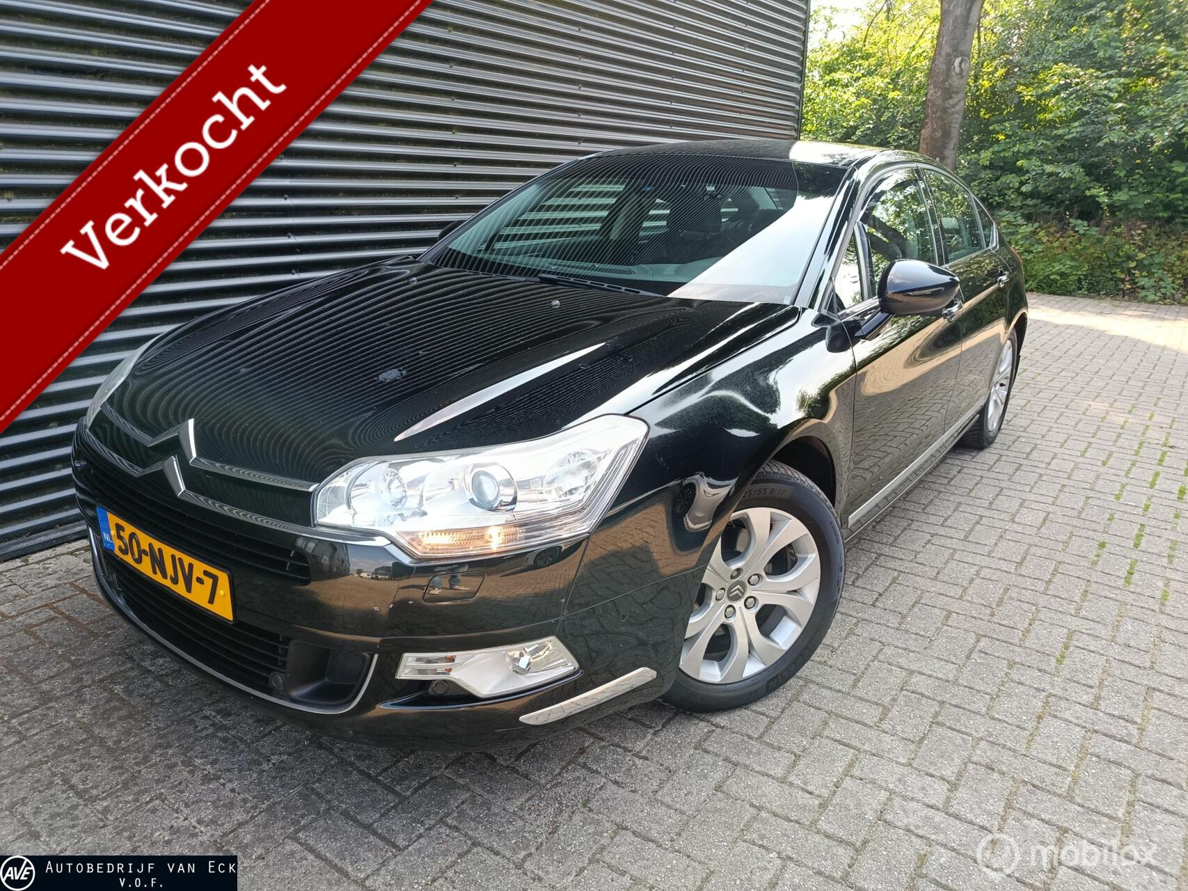 Citroen C5 1.6 16v Turbo Exclusive Automaat Climate, Cruise 2010 - voorkant