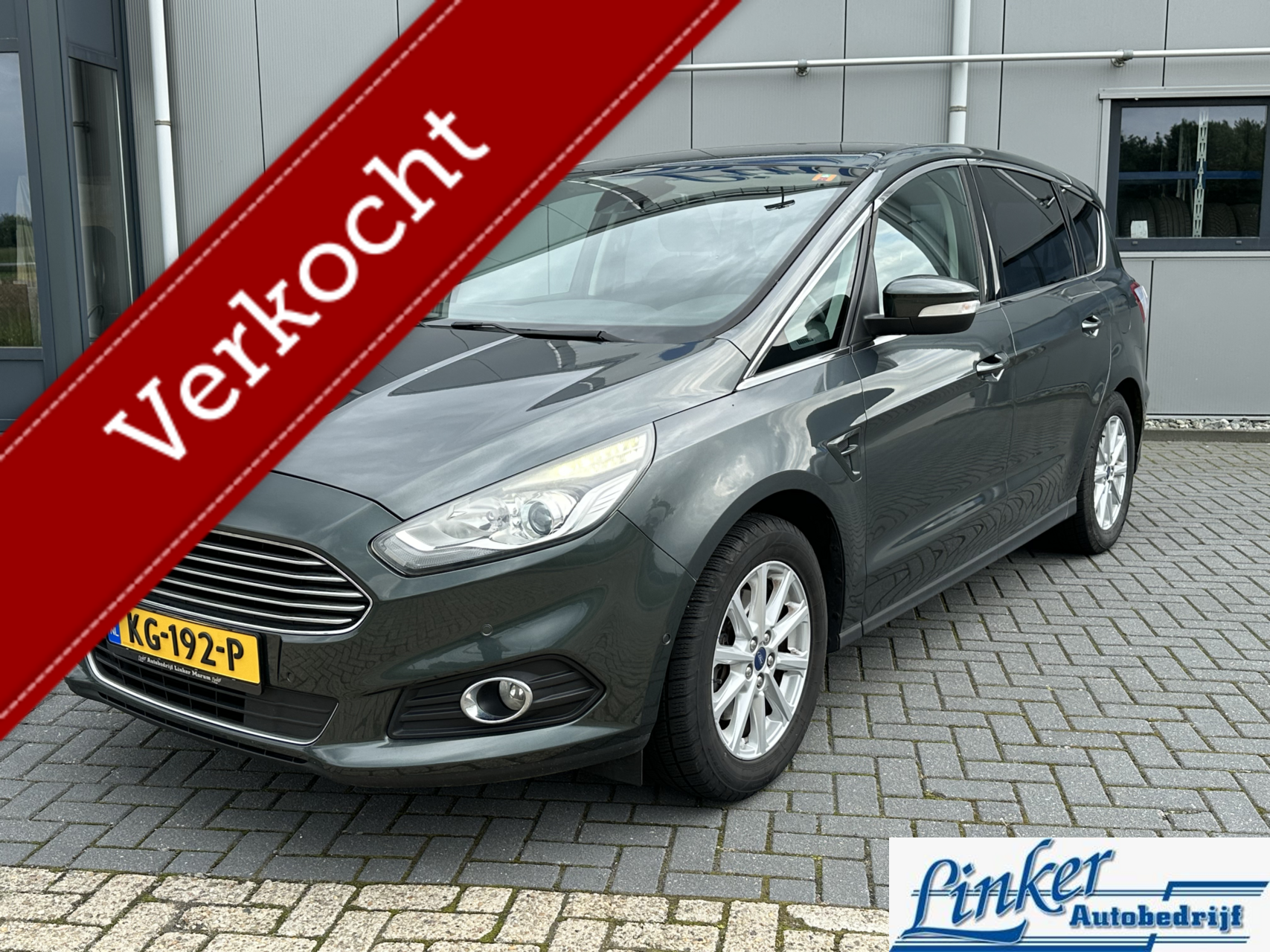 Ford S-max 1.5 Titanium - NL-AUTO TREKH PDC VOOR/ACHTER STOELVERW 2016 - voorkant