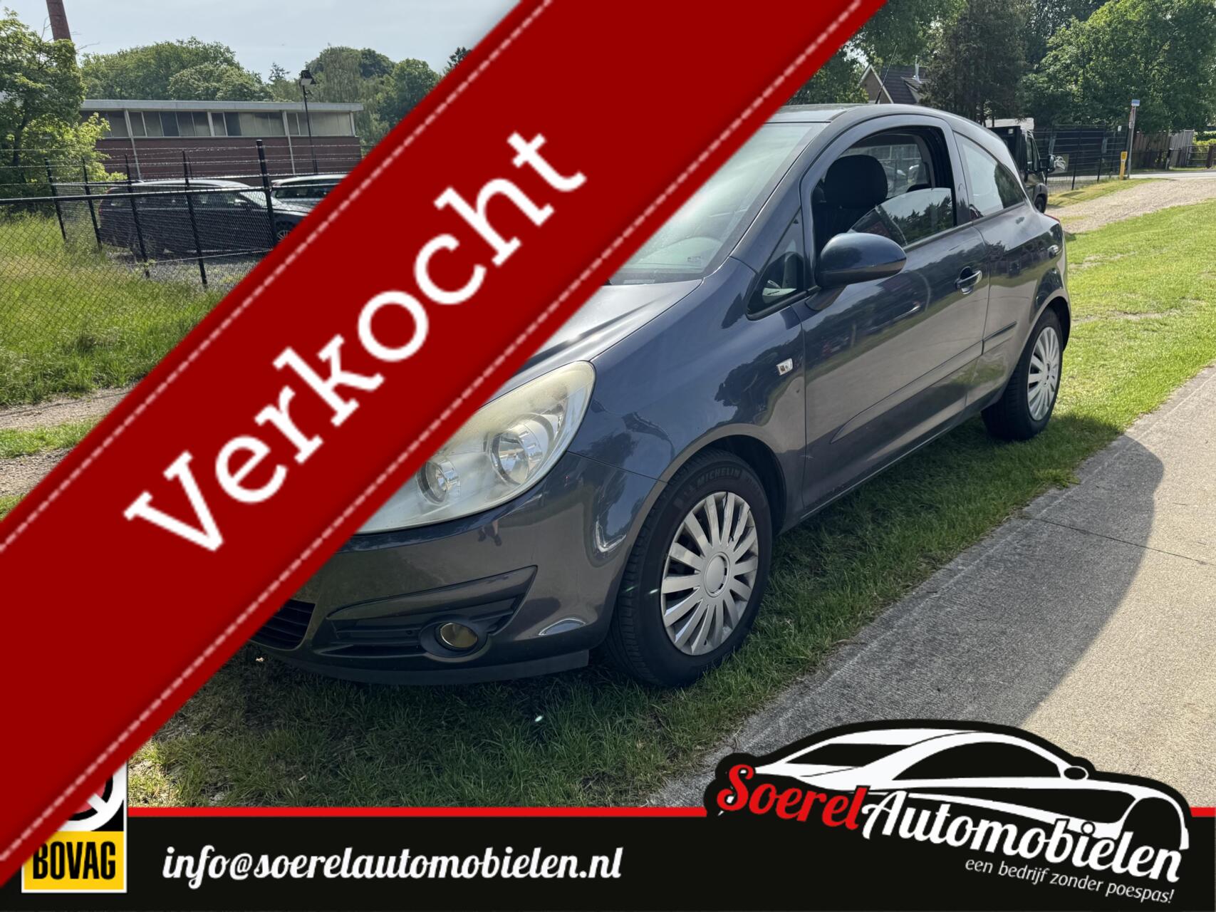 Opel Corsa 1.2-16V Enjoy 2007 - voorkant