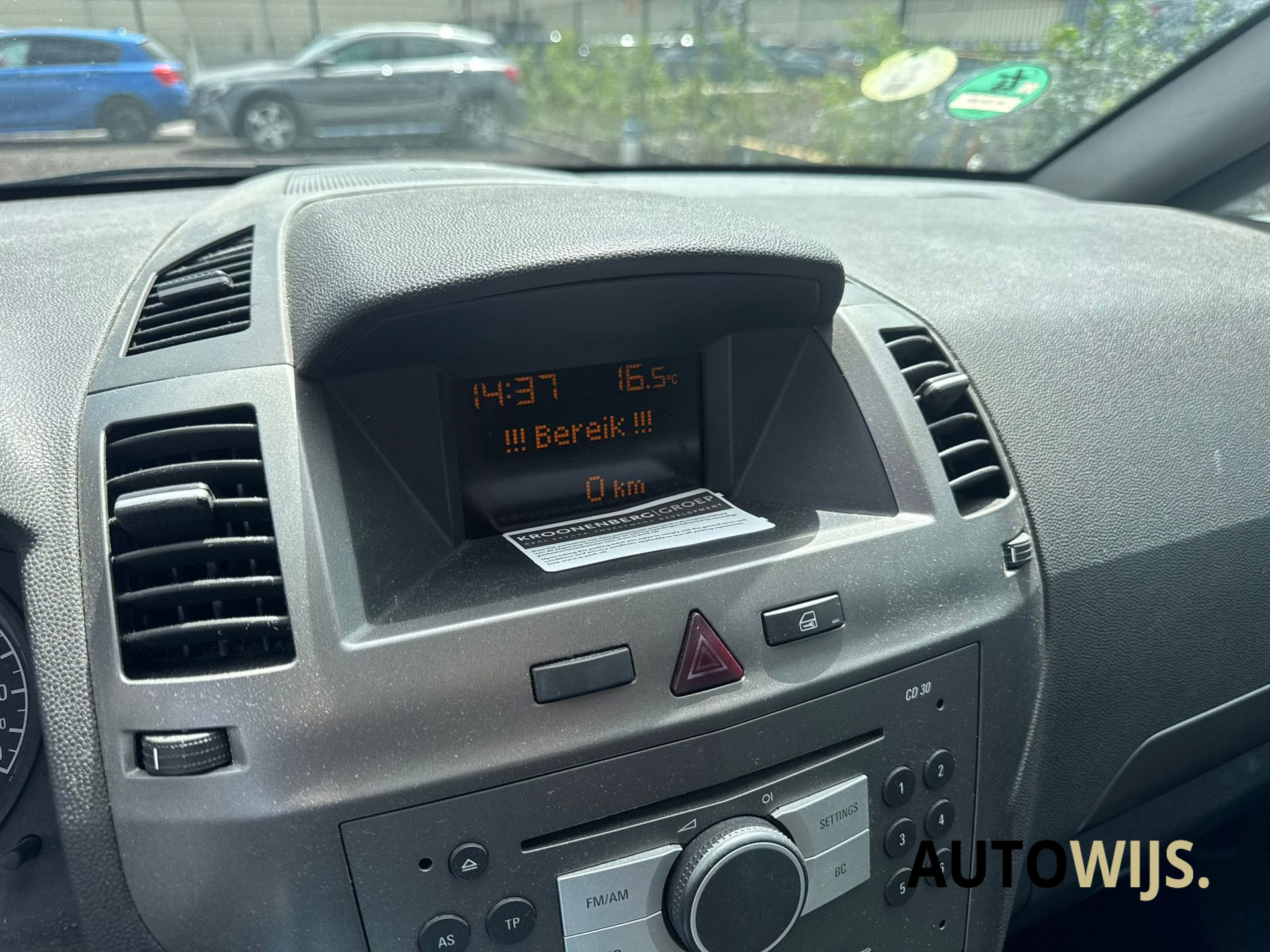 Foto van Opel Zafira