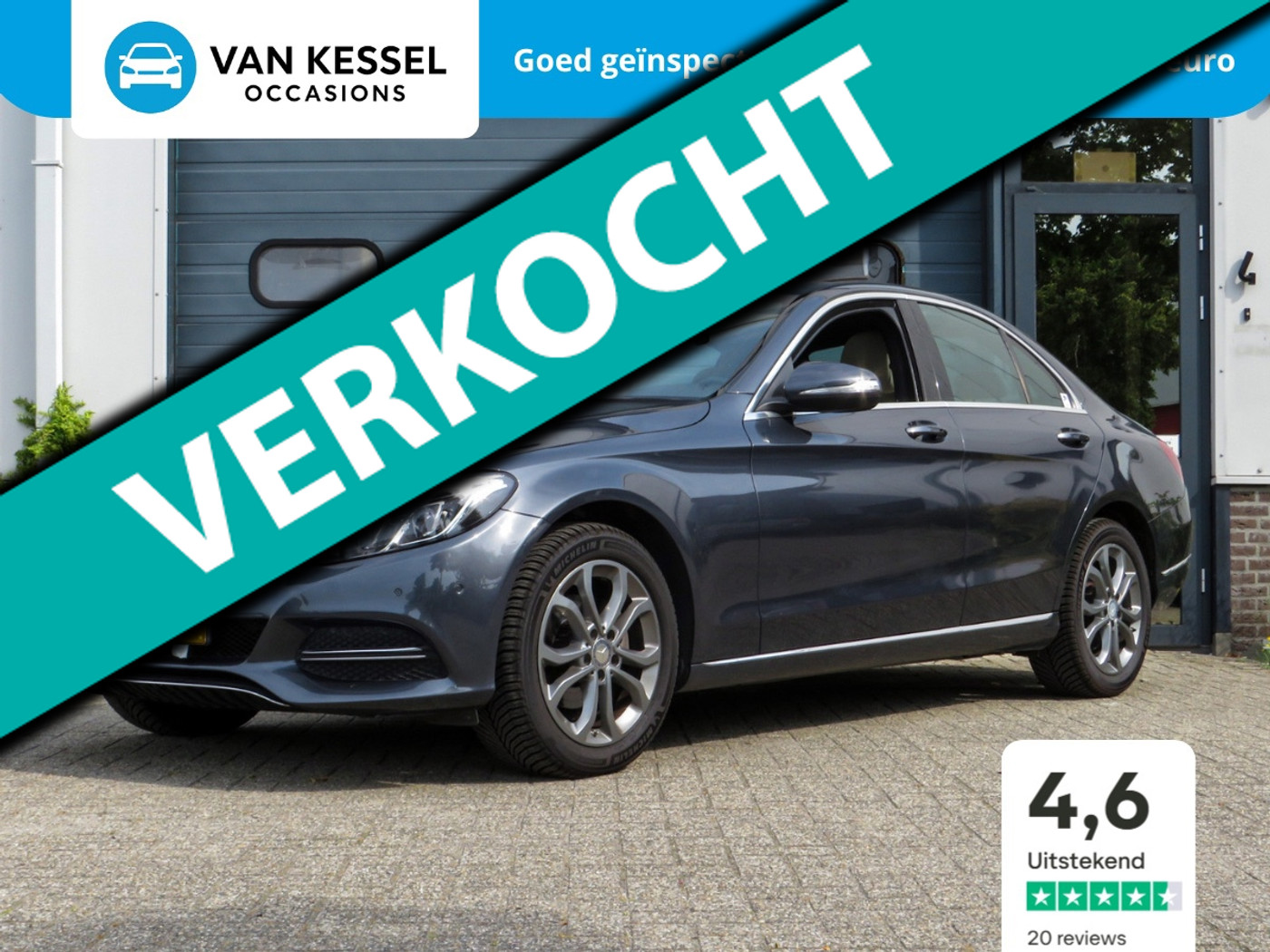 Mercedes-Benz C 180 180 | Pano | Elec. stoelen | Stoelvw. 2014 - voorkant