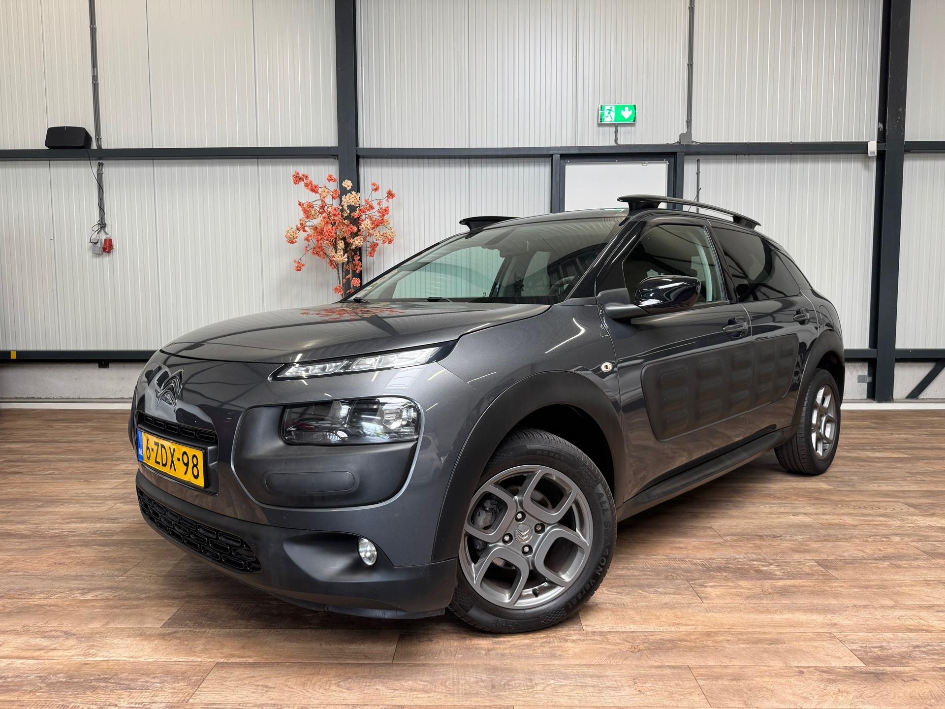Citroen C4 Cactus 1.2 PureTech Shine / Panorama / Navi / Clima / Camera / 2014 - voorkant