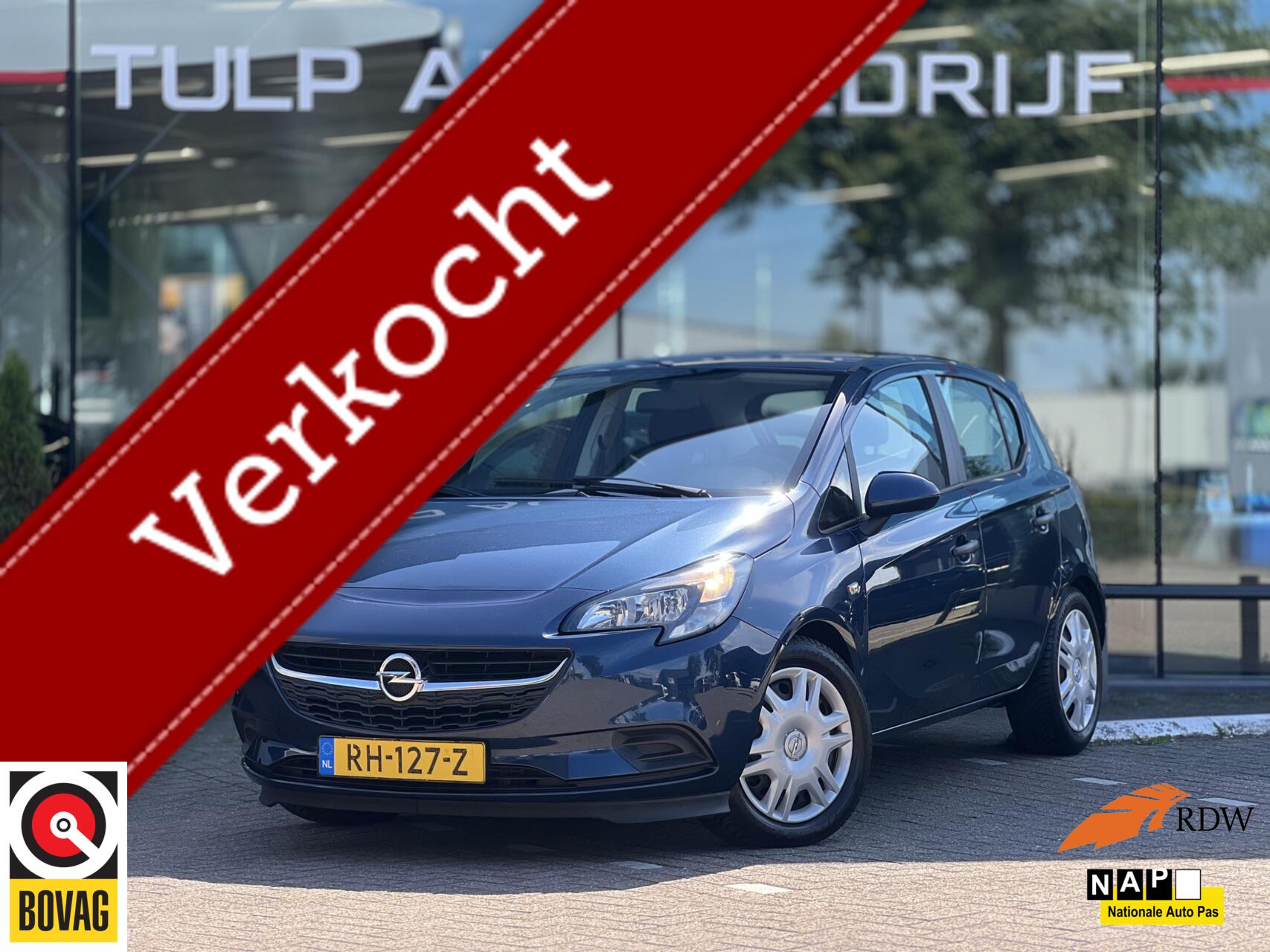 Opel Corsa-e 1.0 Turbo Edition 5 Drs Airco Cruise control NAP 2017 - voorkant