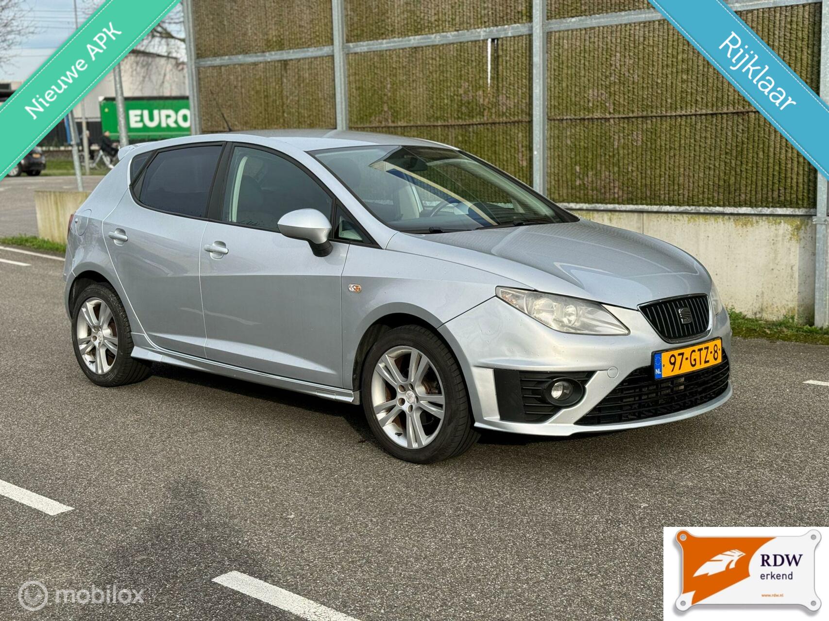 Seat Ibiza 1.6 Sport-up NAP/AIRCO/NWE APK/NETTE AUTO 2008 - voorkant