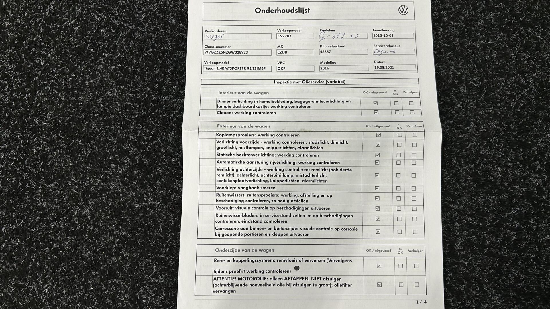 Foto van Volkswagen Tiguan