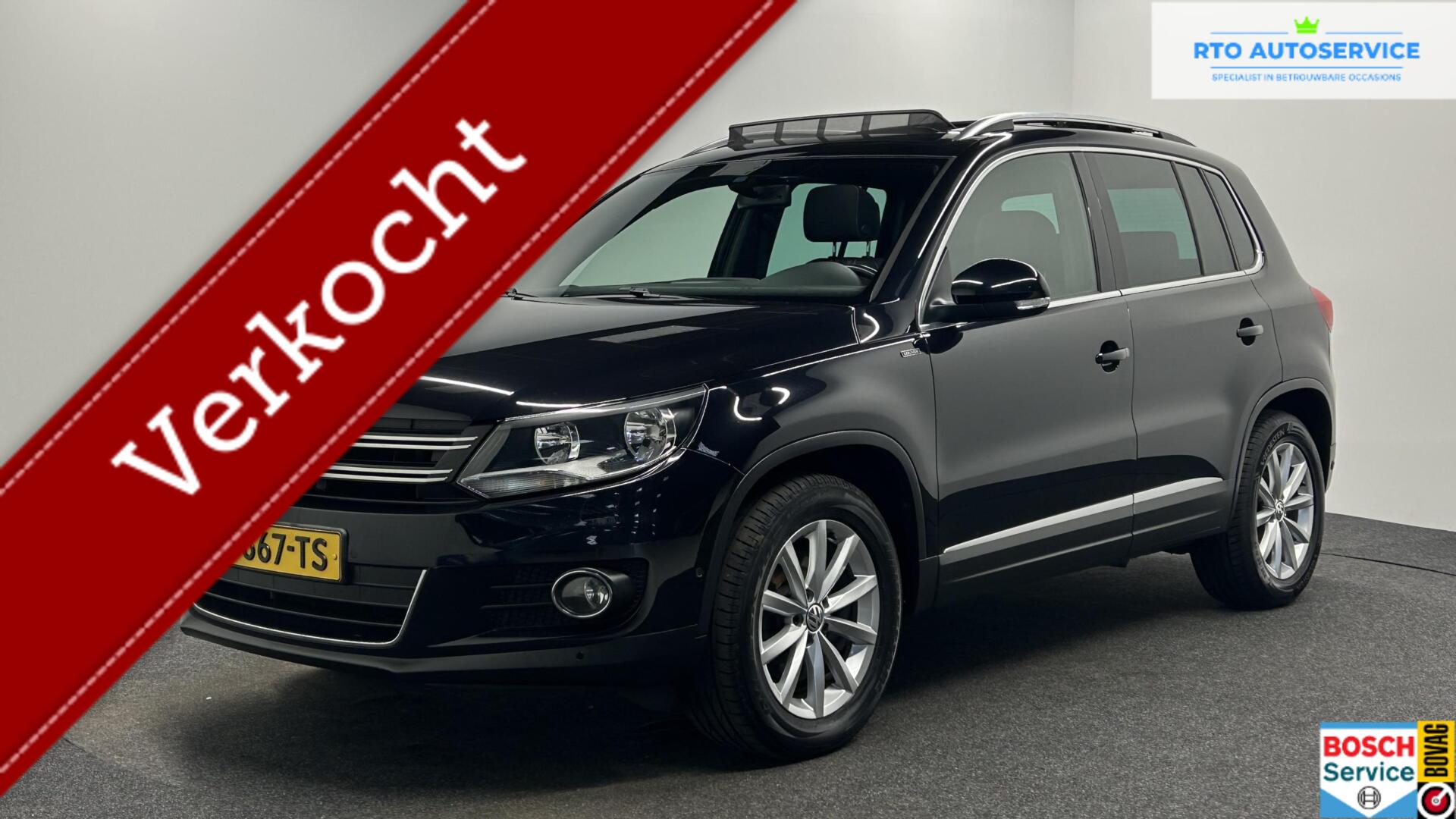Volkswagen Tiguan 1.4 TSI Lounge PANO TREKHAAK CRUISE NAVI ECC. 2015 - voorkant