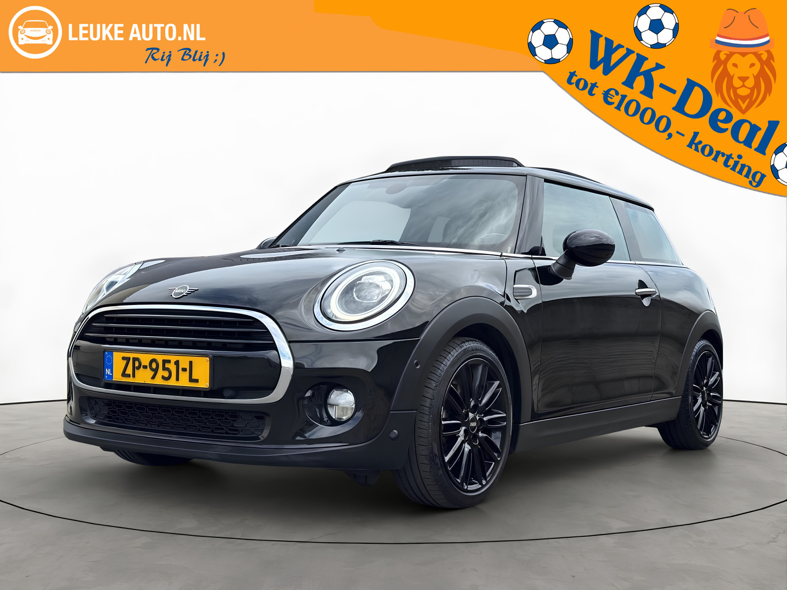 Mini Cooper 1.5 136PK Automaat Chili 2019 - voorkant