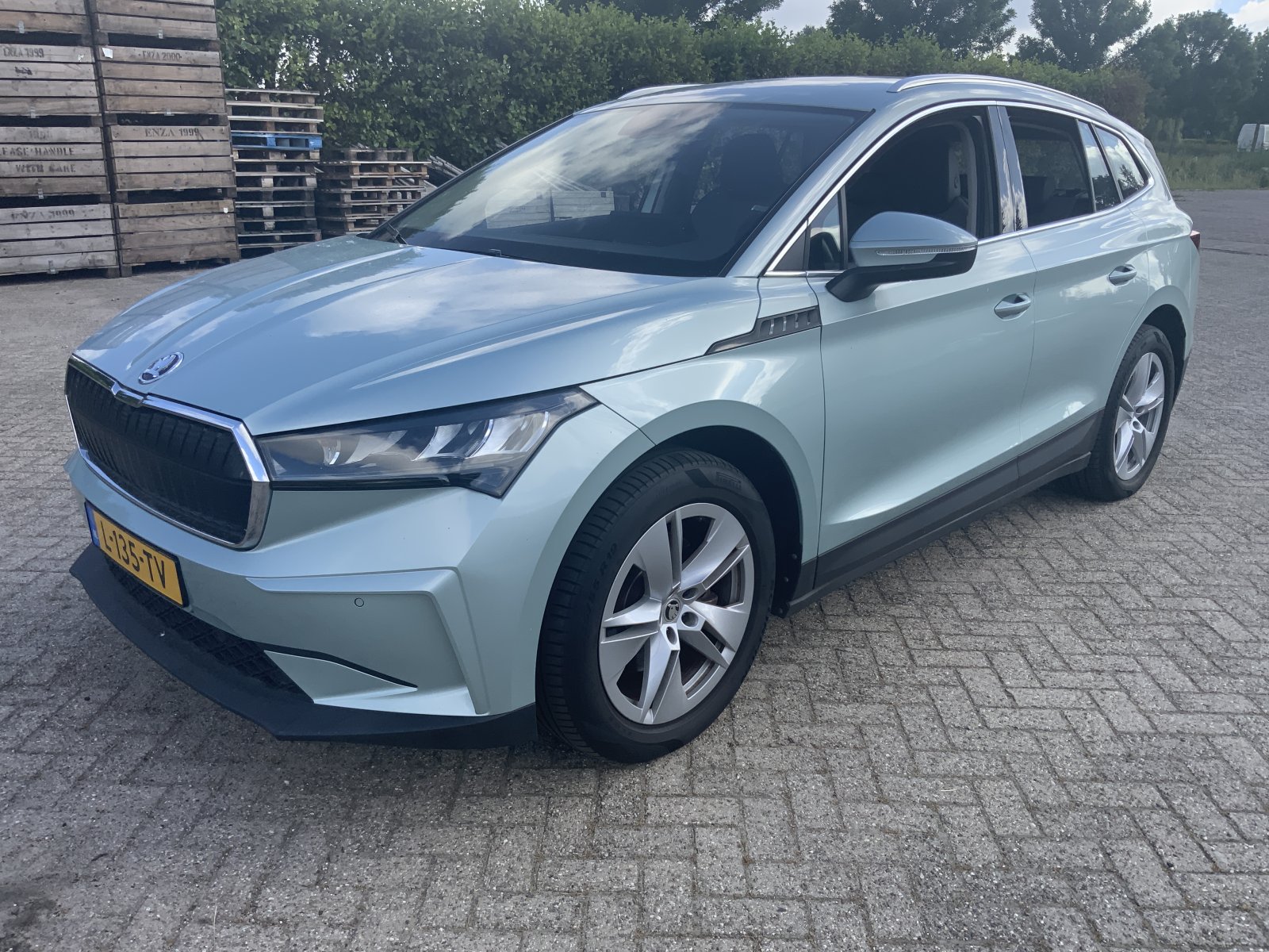 Skoda Enyaq 80  2021 - voorkant