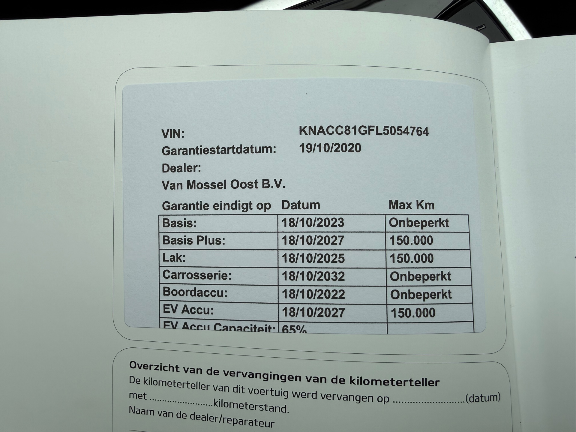 Foto van Kia E-niro