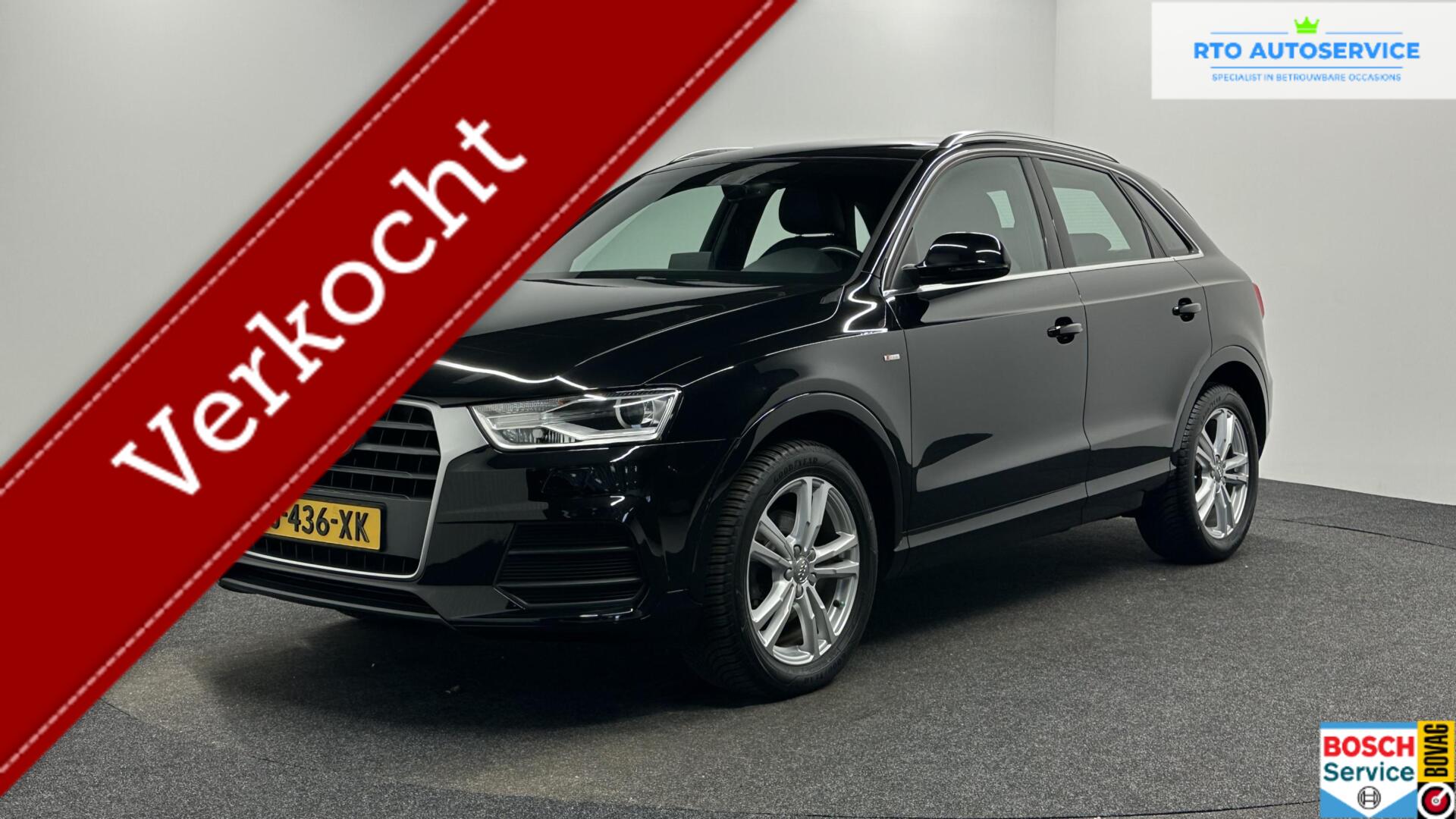 Audi Q3 1.4 TFSI CoD Sport Pro Line S NAVI CRUISE ECC STOELVERWARMING. 2016 - voorkant