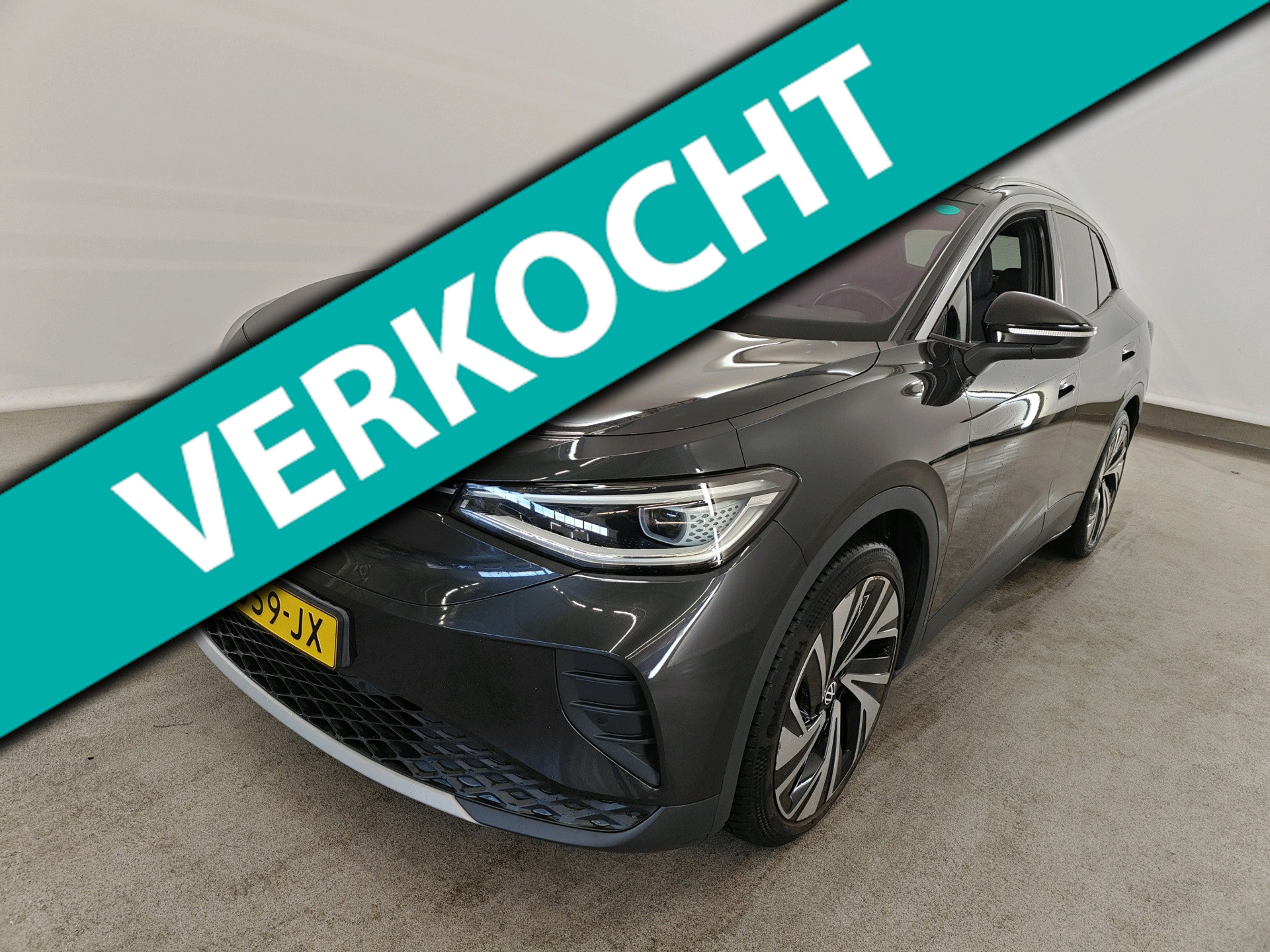 Volkswagen Id.4 Pro 150 KW 77 kWh 204pk Max | SOH 93% | Trekhaak | Warmtepomp | Panoramadak | Stuur- Stoelverwarming | Camera | PDC | Carplay 2020 - voorkant