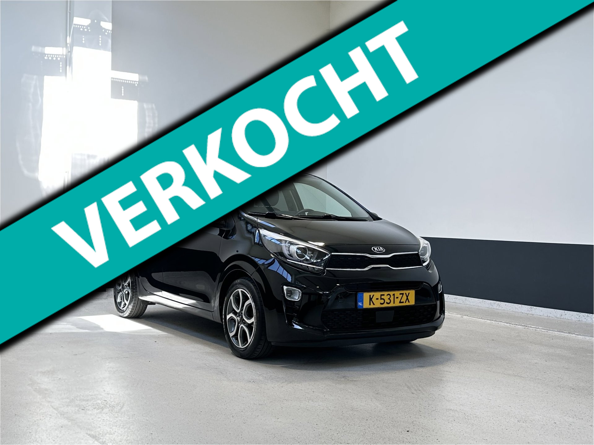Kia Picanto 1.0 DPi DynamicPlusLine | Apple Carplay/Android auto | Climate control | Camera | NL | 1 Eig | 2021 - voorkant