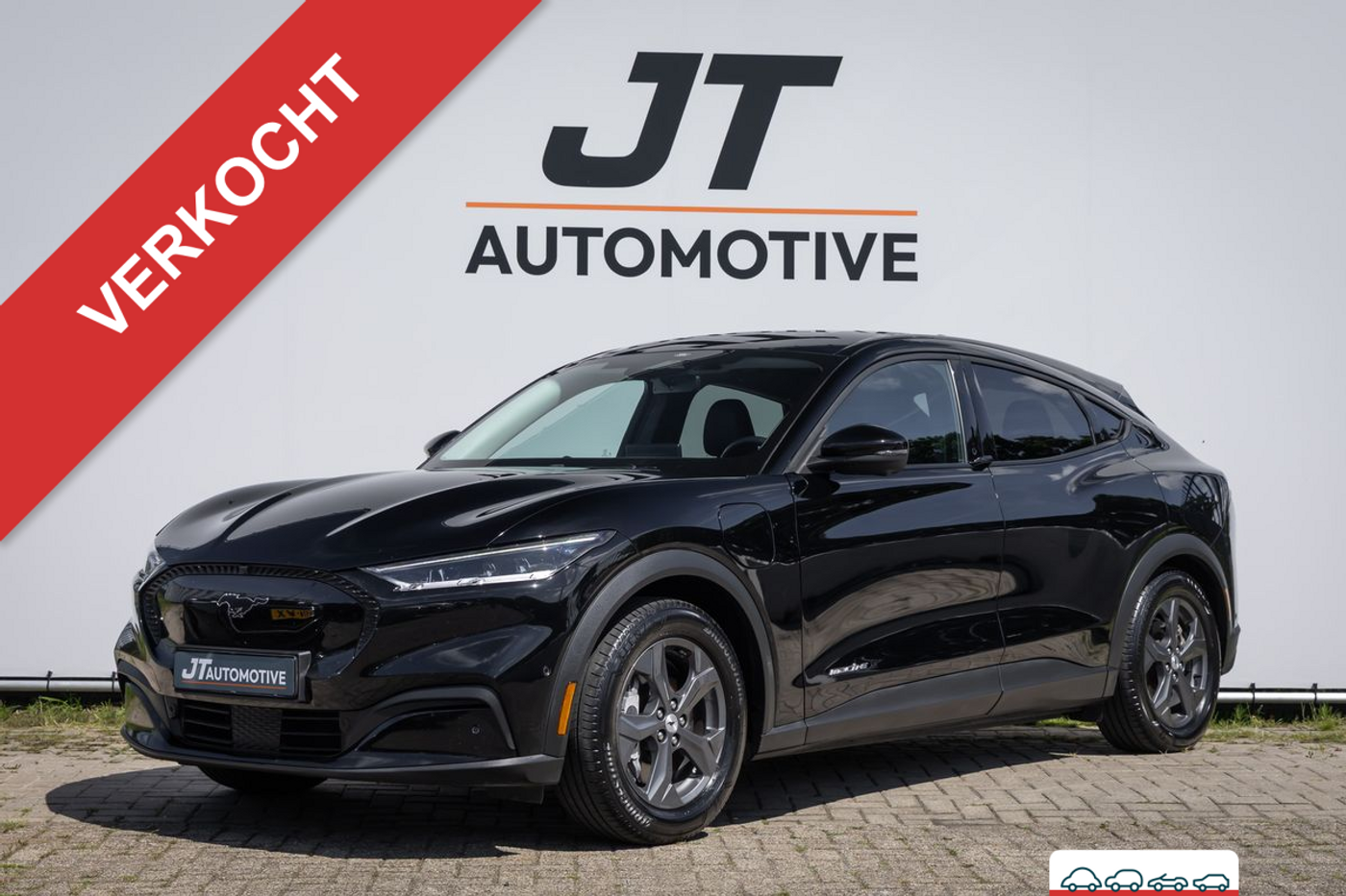 Ford Mustang Mach-e Extended RWD 98 kWh nlauto 360camera | B&O Ledere bekleding | adaptive cruise | Stoelverwarming | Stuurverwarming | Carplay 2021 - voorkant