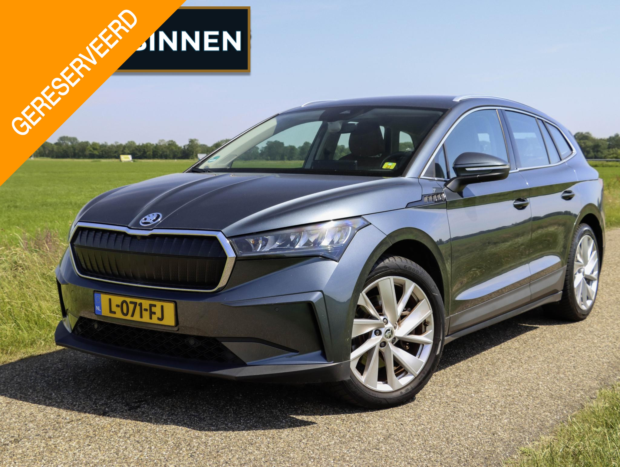 Skoda Enyaq 80 80 2021 - voorkant