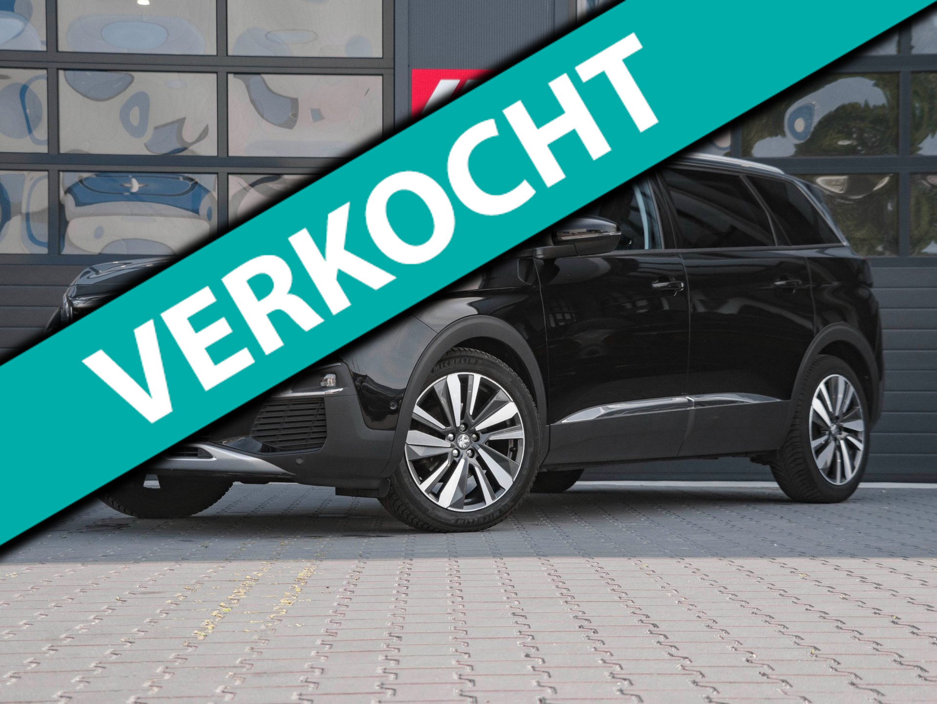 Peugeot 5008 1.2 PureTech Allure | 7P| PANO | TREKHAAK | CAMERA | NWE RIEM | MEMORYSTOEL | STOELVERWARMING 2019 - voorkant