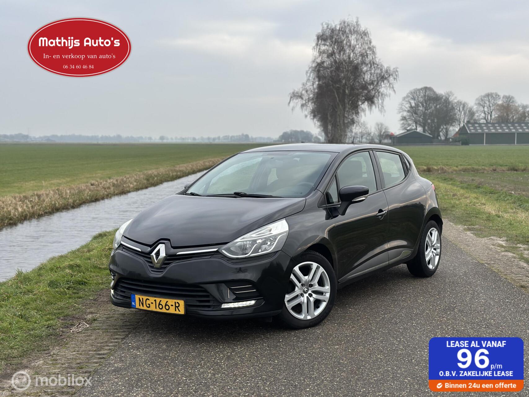 Renault Clio 0.9 TCe Limited Navi Airco Cruise! 2017 - voorkant