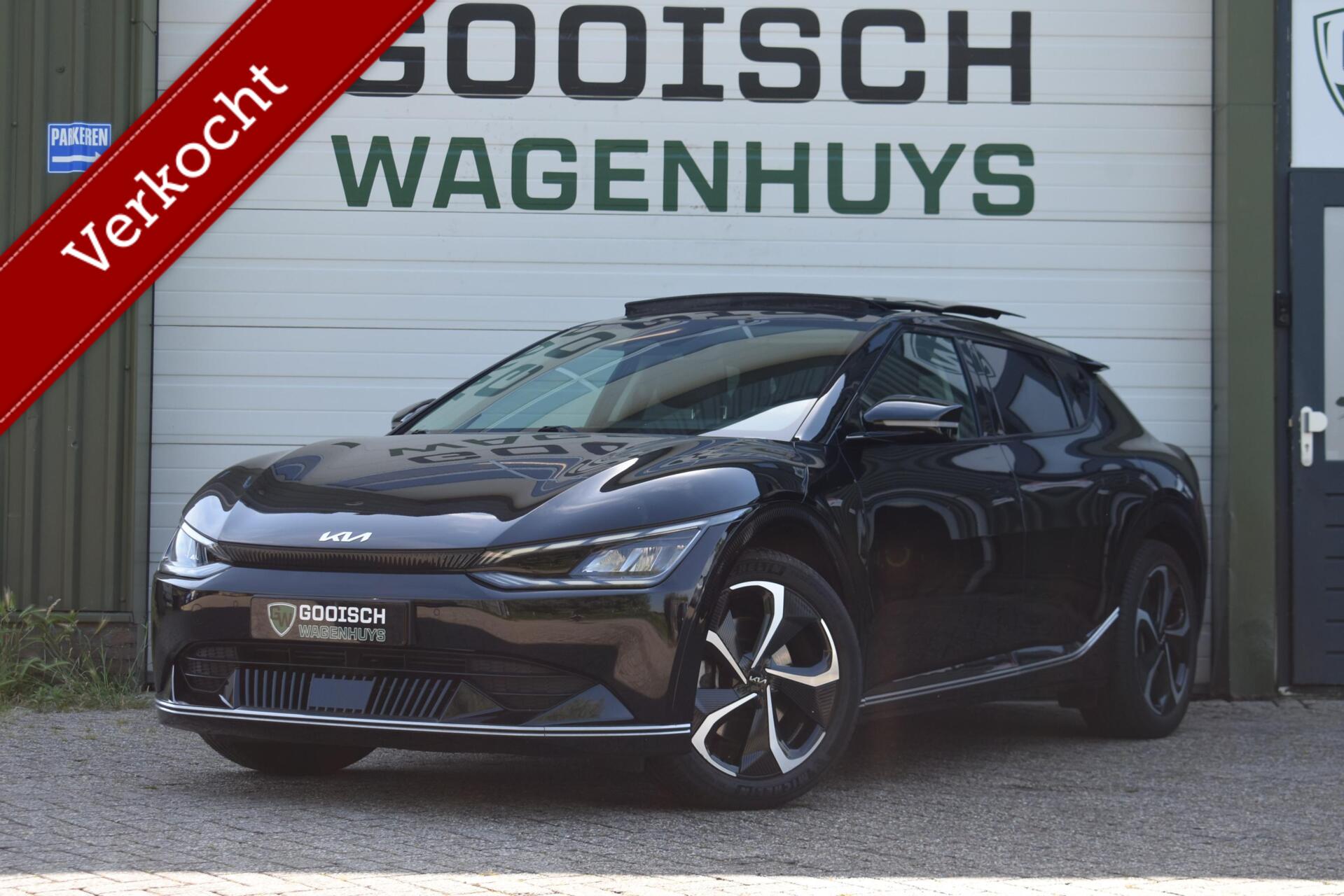 Kia Ev6 Plus Advanced 77.4 kWh | Pano | Leder | Stoelverkoeling | Meridian | 2022 - voorkant