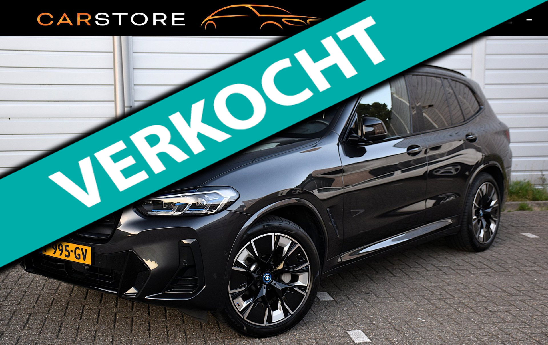 BMW Ix3 High Executive 80 kWh*M-Pakket*Pano*Head-up*360Cam*Trekhaak*Enz 2022 - voorkant