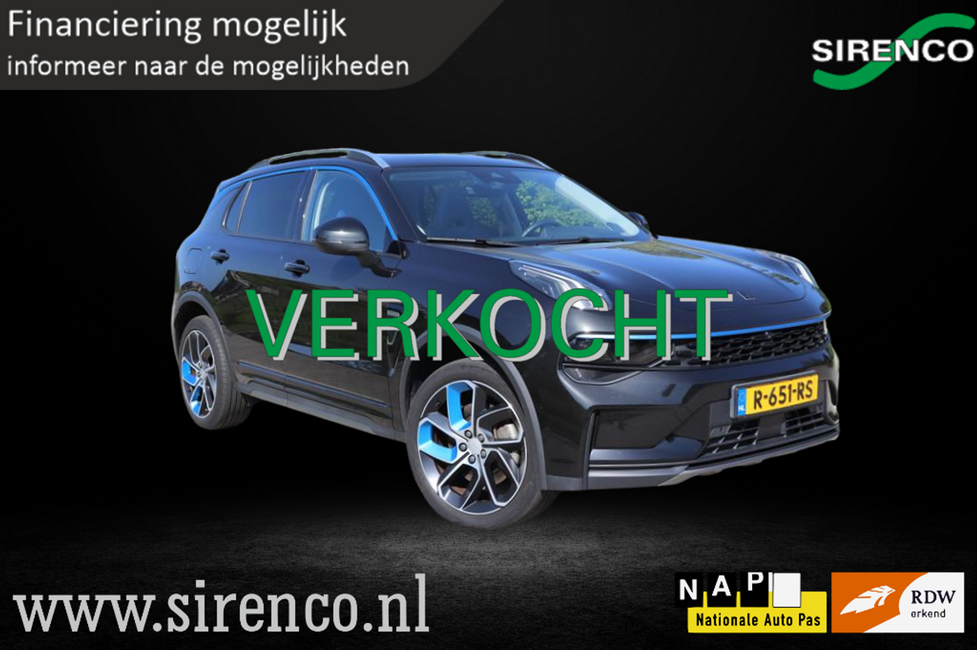 Lynk&co LYNK & Co 01 1.5 | komt binnen | 10 stuks| panodak | stoelverwarming |Android auto & Apple carplay |dab | adaptive cruise control | sfeerverlichting | 2022 - voorkant