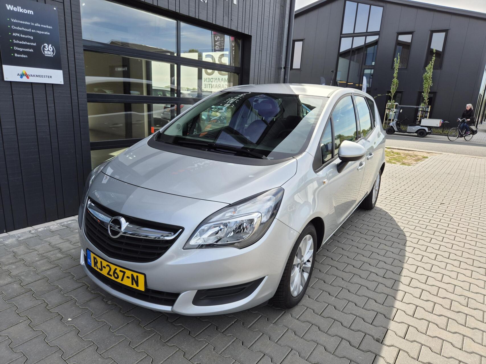 Opel Meriva 1.4 Turbo Automaat|Hoge zit|Airco|Cruise|Navi|Topstaat!| 2016 - voorkant