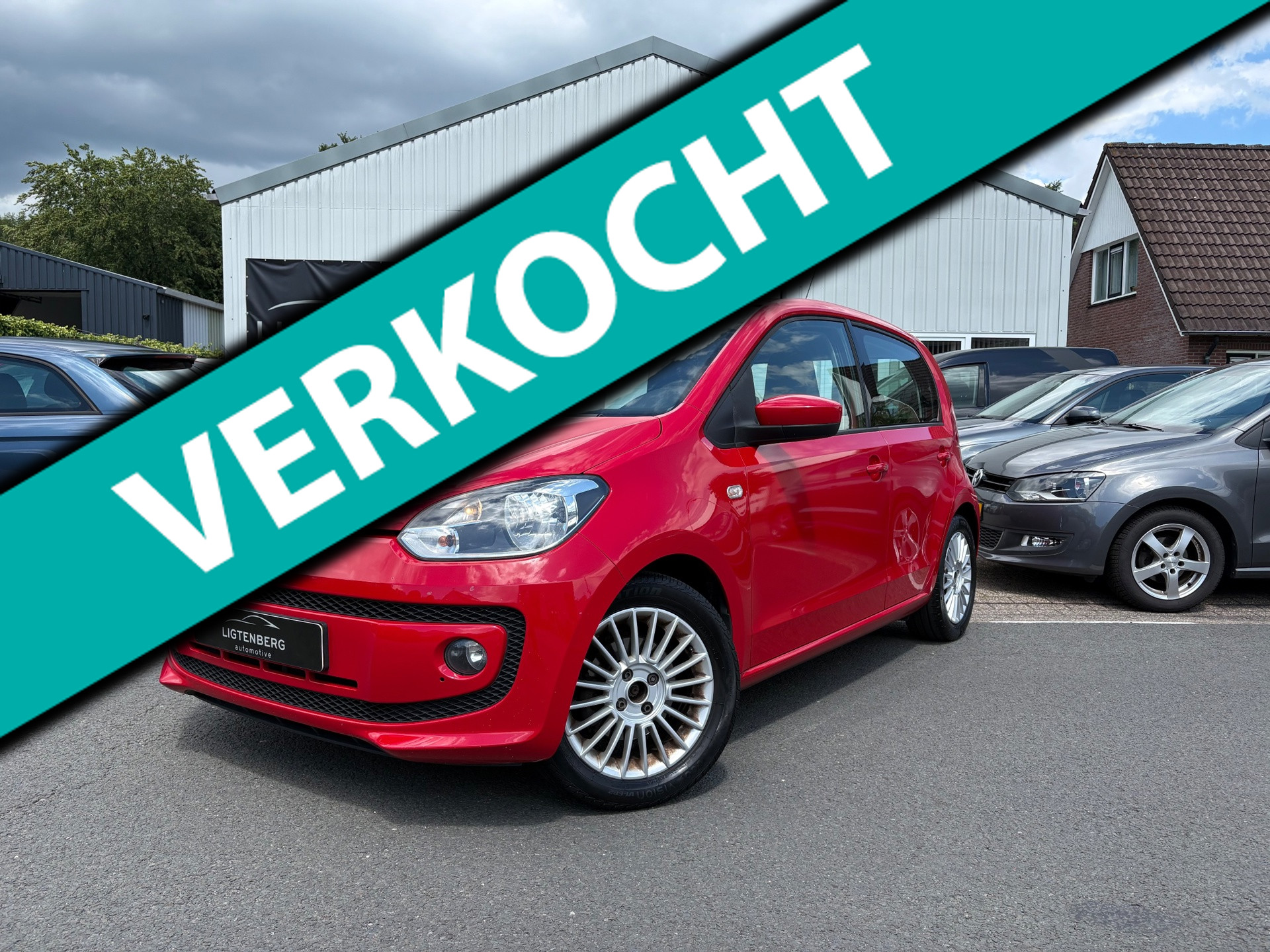 Volkswagen Up 1.0 high up!BlueMotion CRUISE/PARKEERSENSOREN 2012 - voorkant