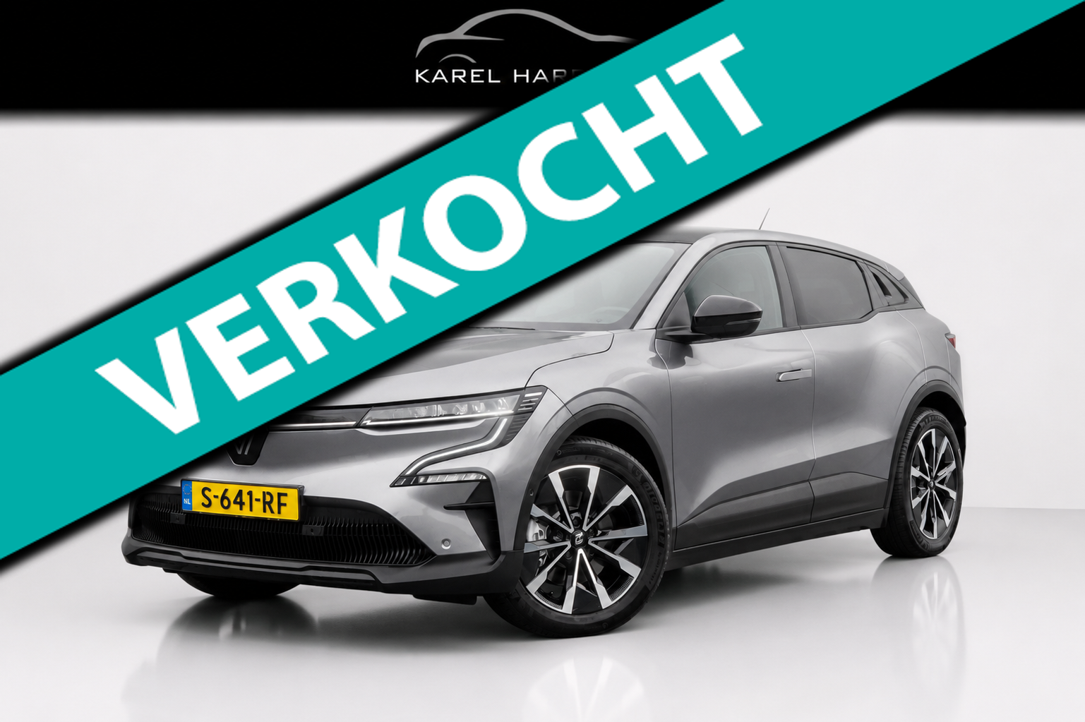 Renault Megane E-tech Electric EV60 Optimum Charge Evolution ER | SOH 96% | CAMERA | LED KOPLAMPEN | DRAADLOZE TELEFOONLADER 2023 - voorkant