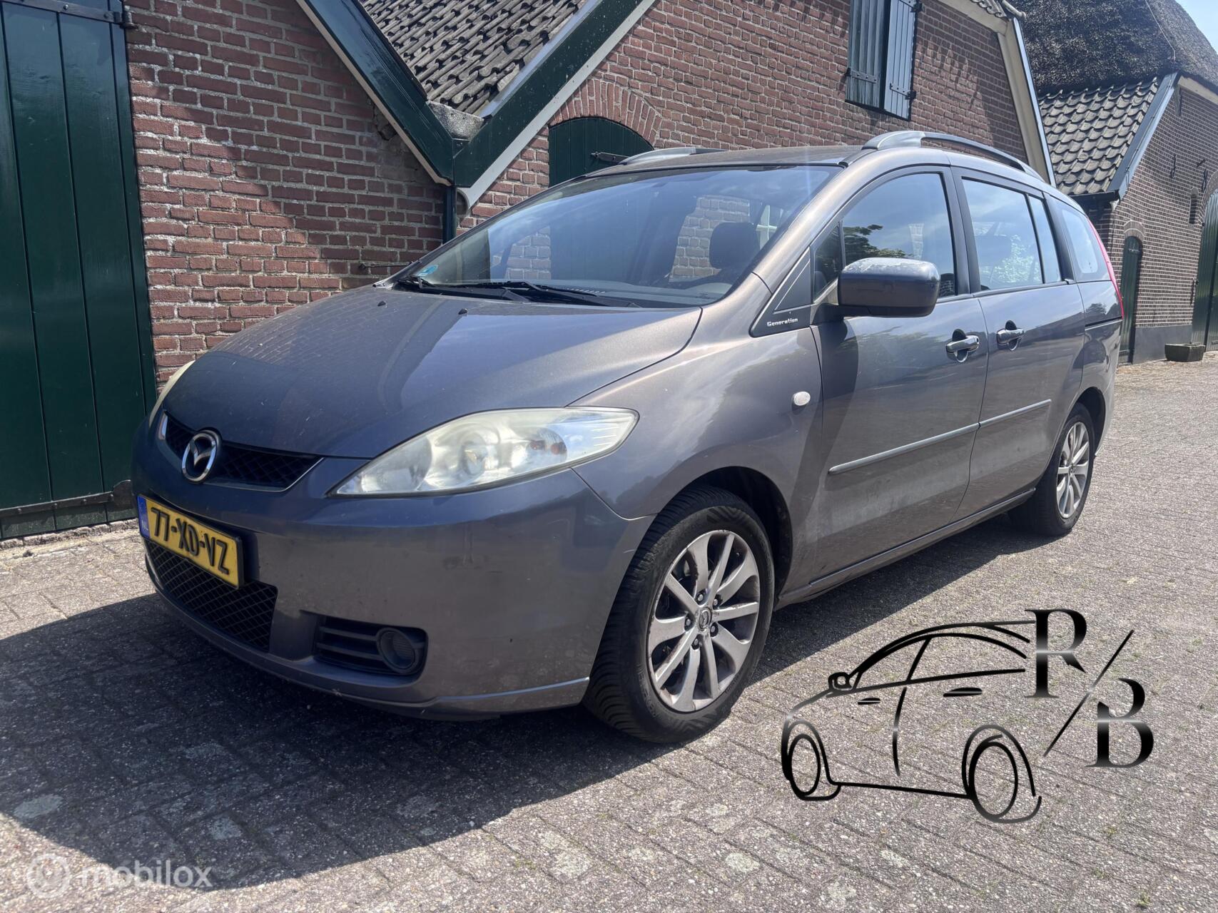 Mazda Mazda 5 1.8 Touring 7-PERS AIRCO CRUISE INRUILKOOPJE 2007 - voorkant