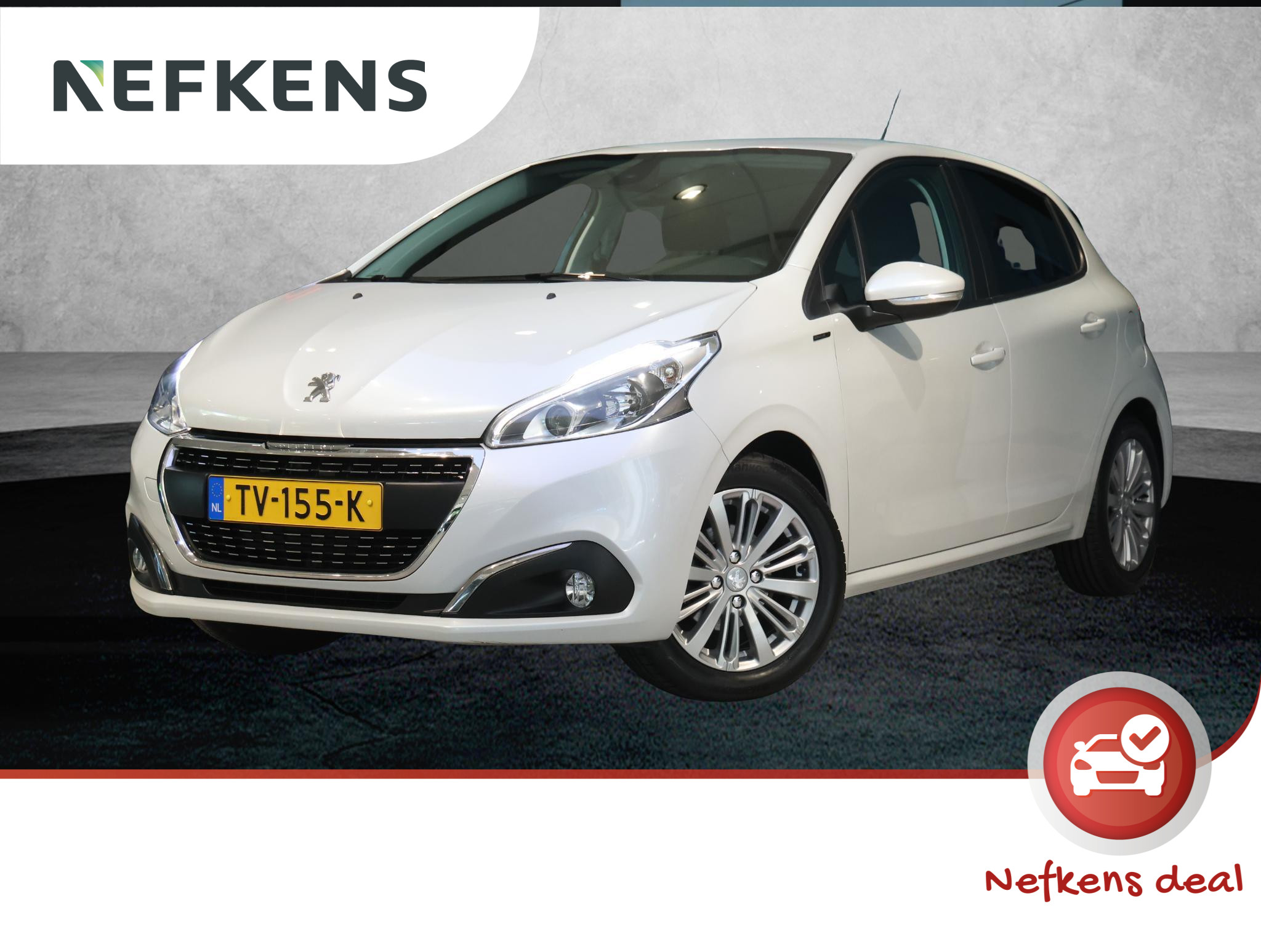 Peugeot 208 Signature 82 pk 2018 - voorkant