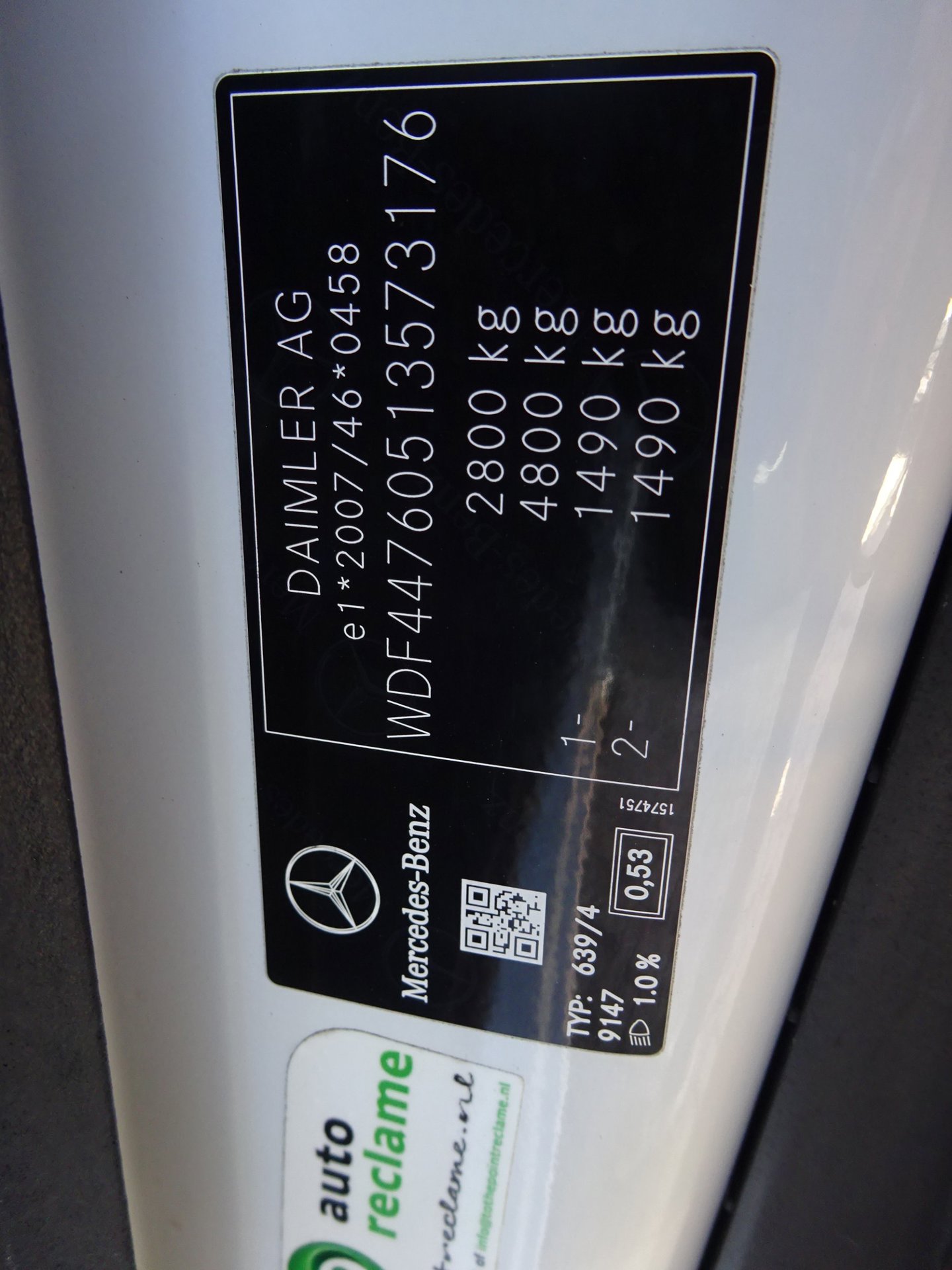 Foto van Mercedes-Benz Vito