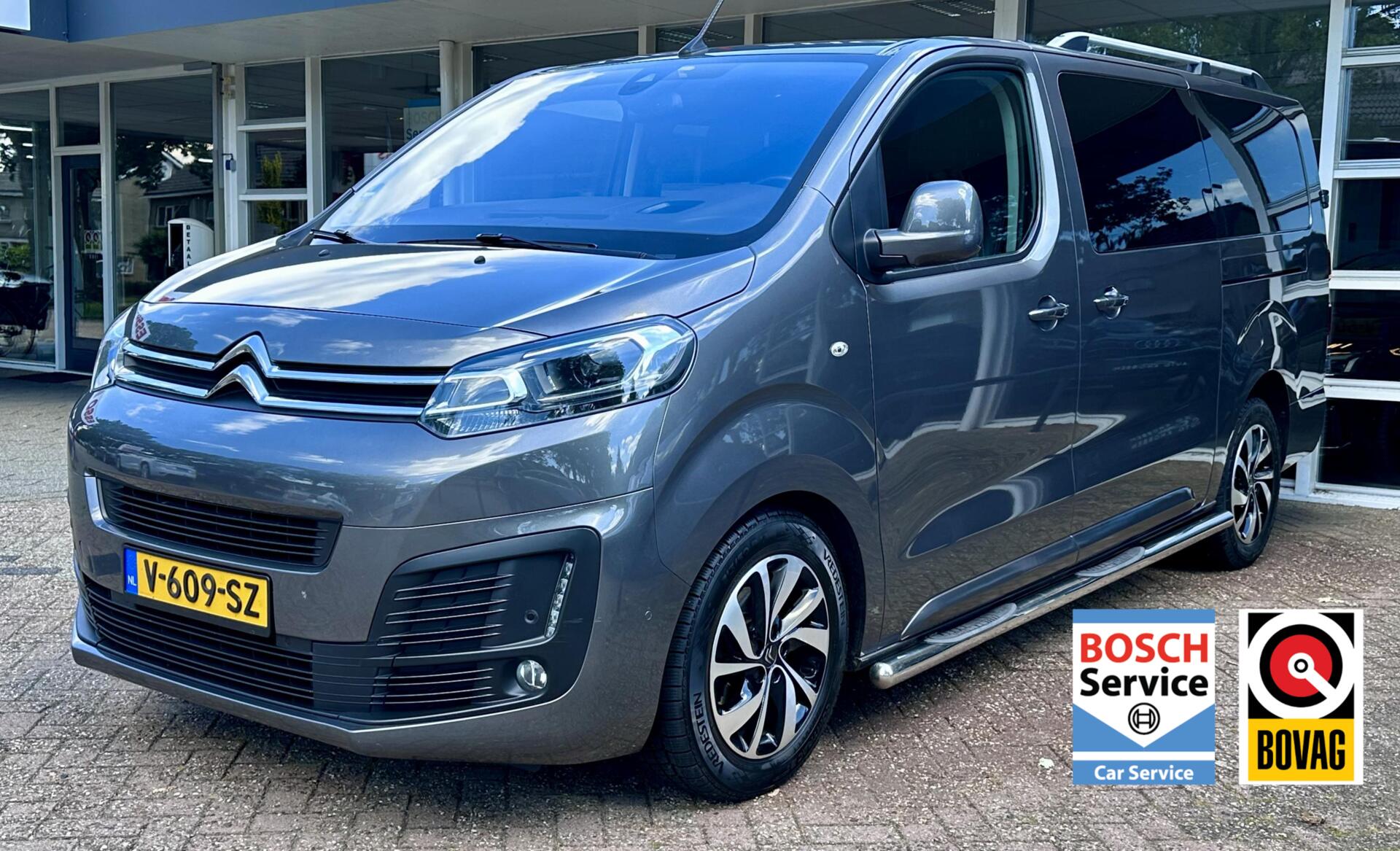 Citroen Jumpy 2.0 BlueHDI 180 XL DC MARGE! Leer, Camera, Climat, LM.. 2018 - voorkant