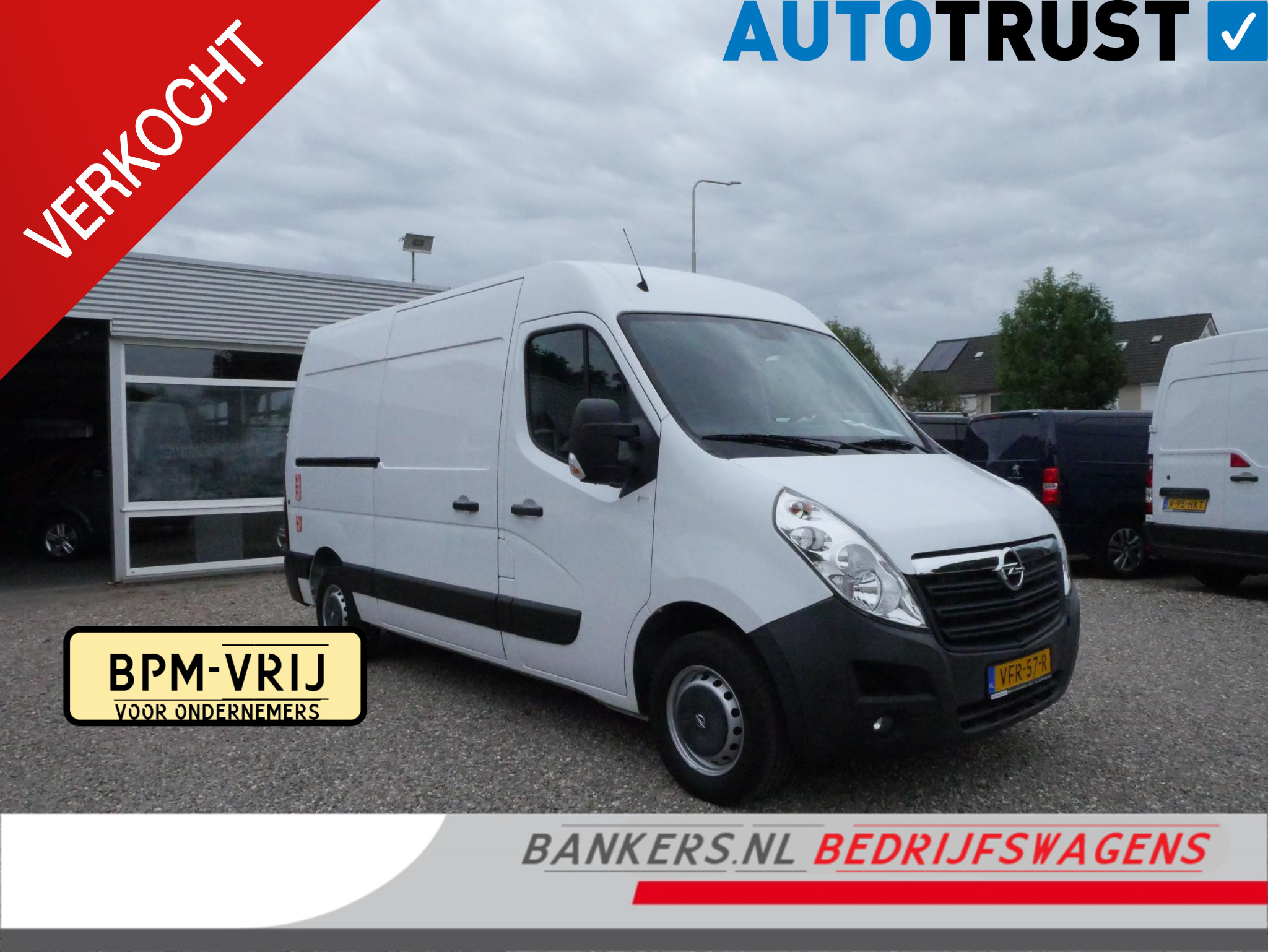 Opel Movano 2.3CDTI L2H2 Laadklep lift Airco 110pk 2020 - voorkant