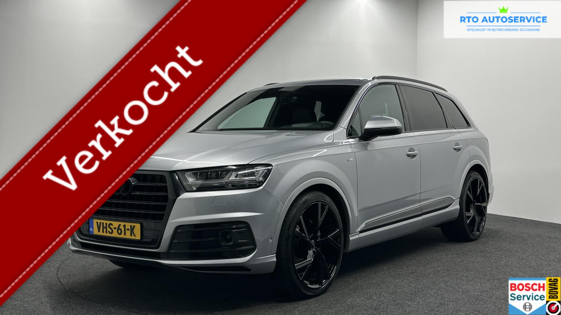Audi Q7 3.0 TDI quattro CAMERA BANG EN OLUFSEN GRIJS KENTEKEN. 2015 - voorkant