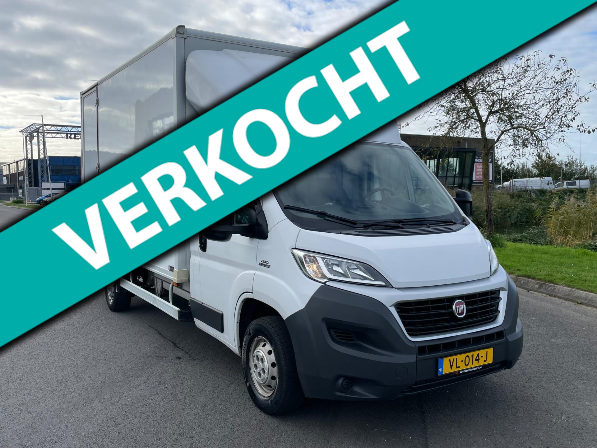 Fiat Fiat Ducato 35 2.3 MultiJet L4H2, 3-zits, Elekt laadklep, Cruise/Climate control, Navi, Elektr ramen, 2e eig afk, Geen import, Nap 2014 - voorkant