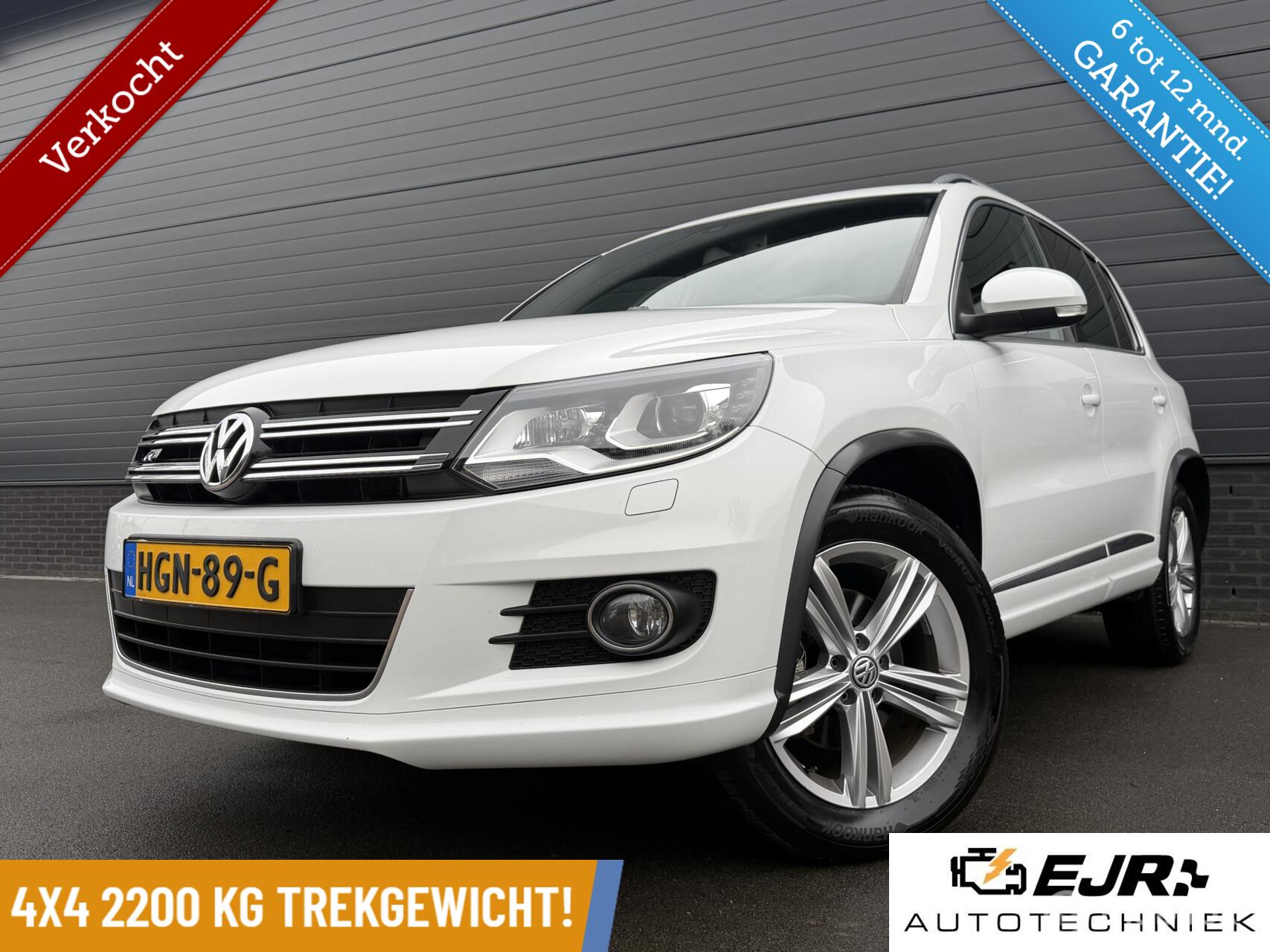 Volkswagen Tiguan 2.0 TSI R-LINE 4Motion CLIMA*CRUISE*CARPLAY 2015 - voorkant