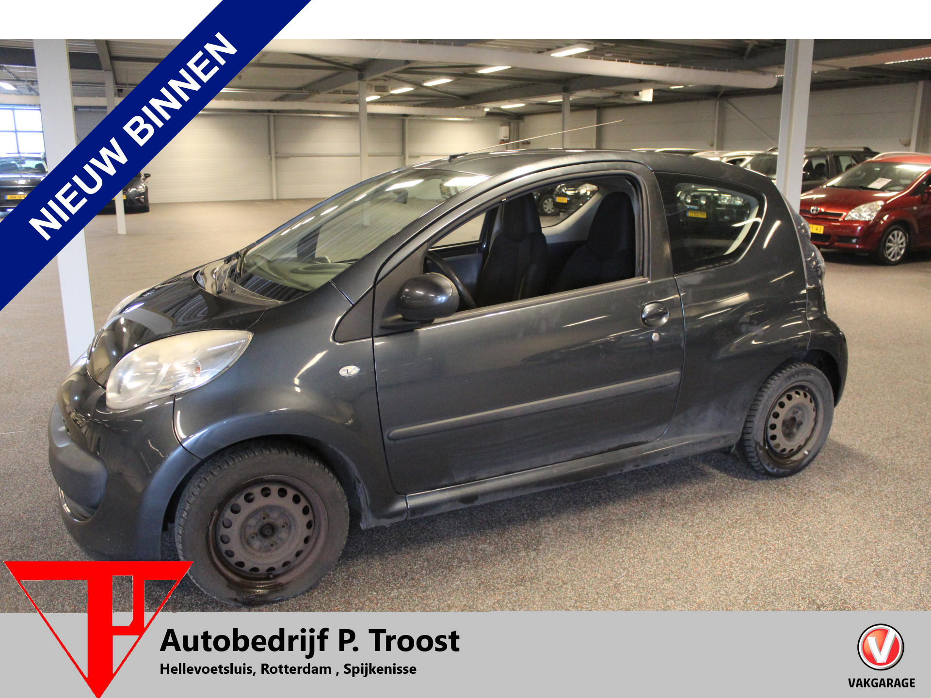 Citroen Citroen C1 1.0-12V Ambiance MEENEEMPRIJS/EXPORT/HANDEL Airco/5 Deurs 2008 - voorkant