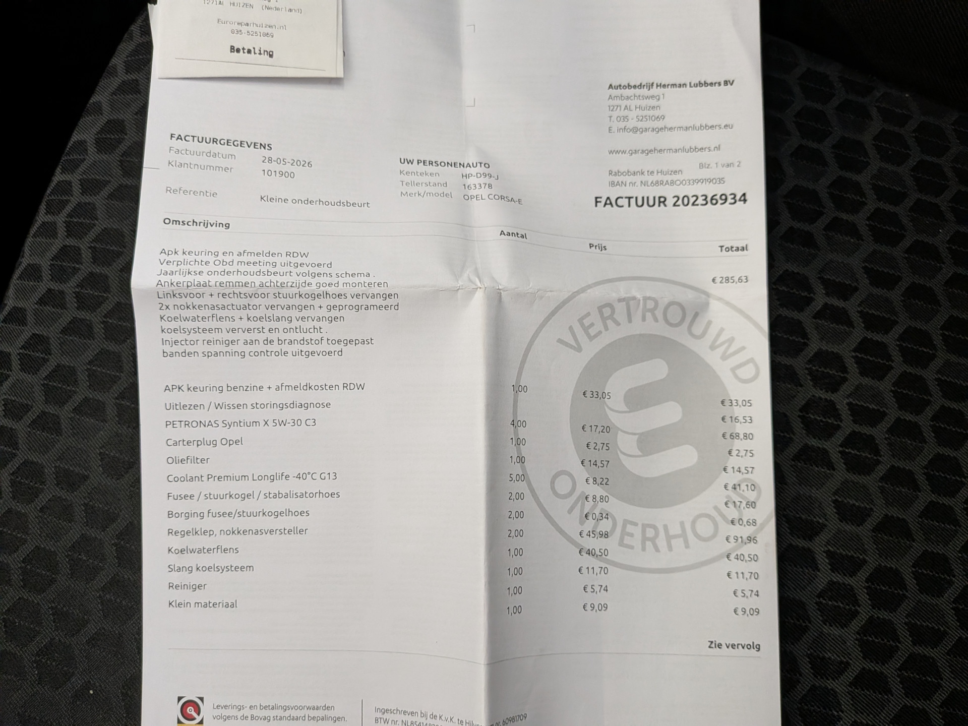 Foto van Opel Corsa-e