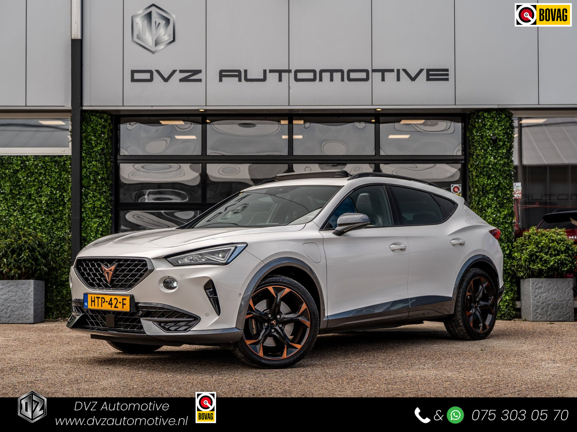 Cupra Formentor VZ E-hybrid 1.4 e-Hybrid VZ Copper Edition | Pano | Leder | Memory | Camera 2022 - voorkant