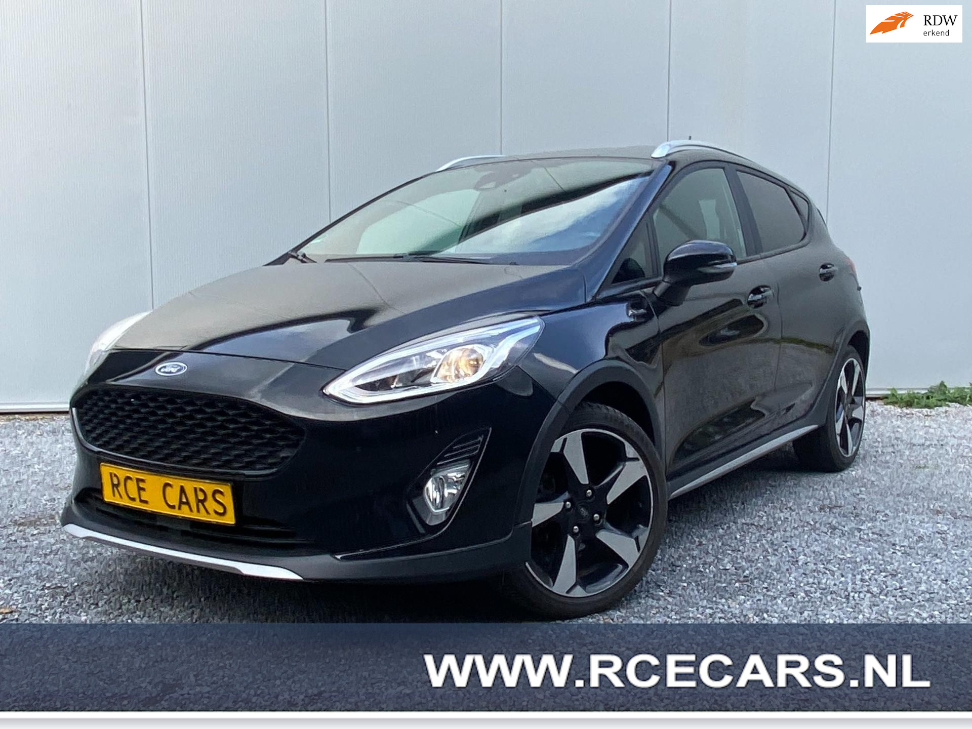 Ford Fiesta 1.0 EcoBoost Active X Sport ACC  B&O Carplay  NAV  STOEL-StuurVW CRUISE  AFN Trekhaak 2020 - voorkant