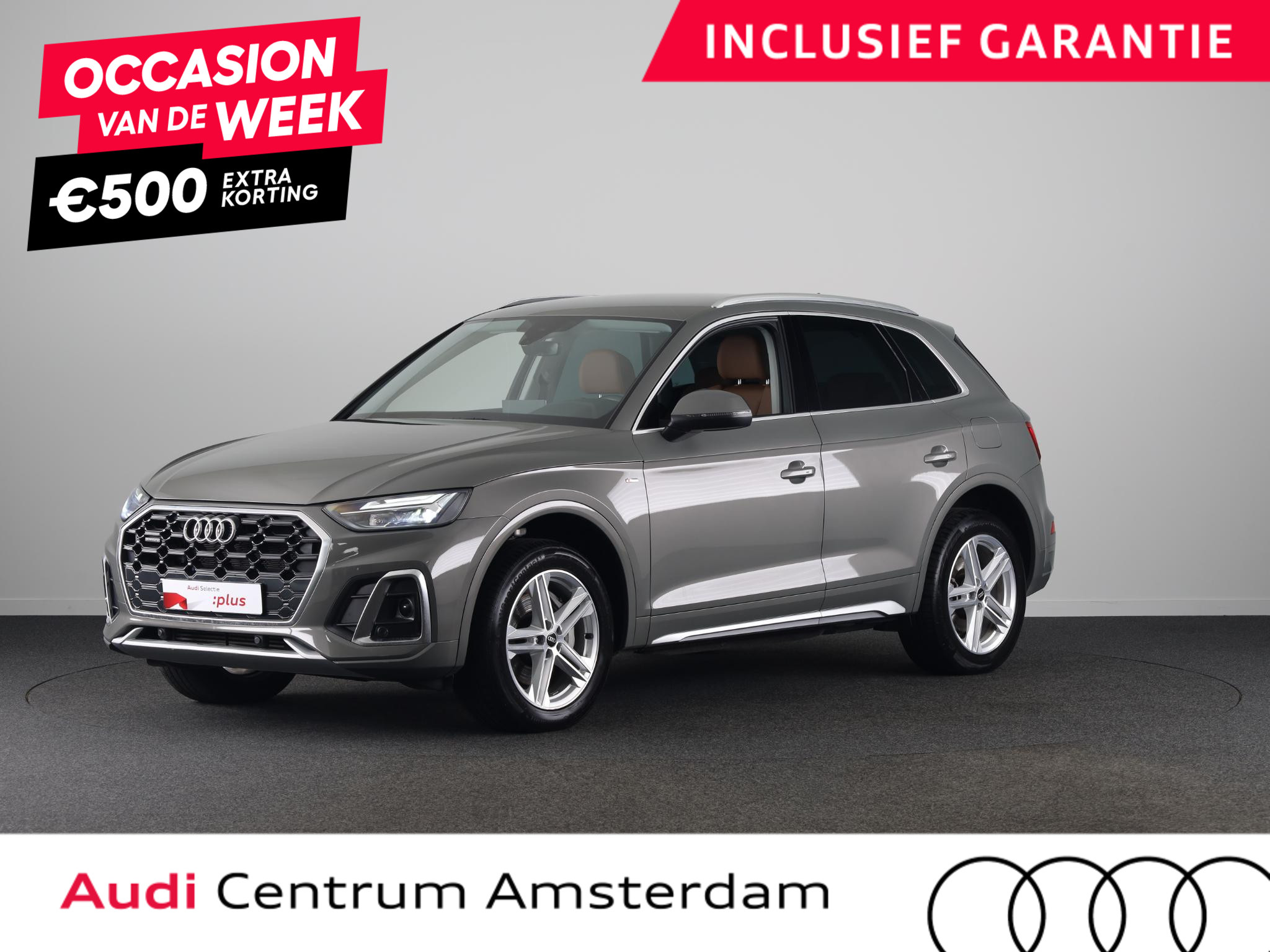 Audi Q5 50 TFSI E 50 TFSI e S edition 2023 - voorkant