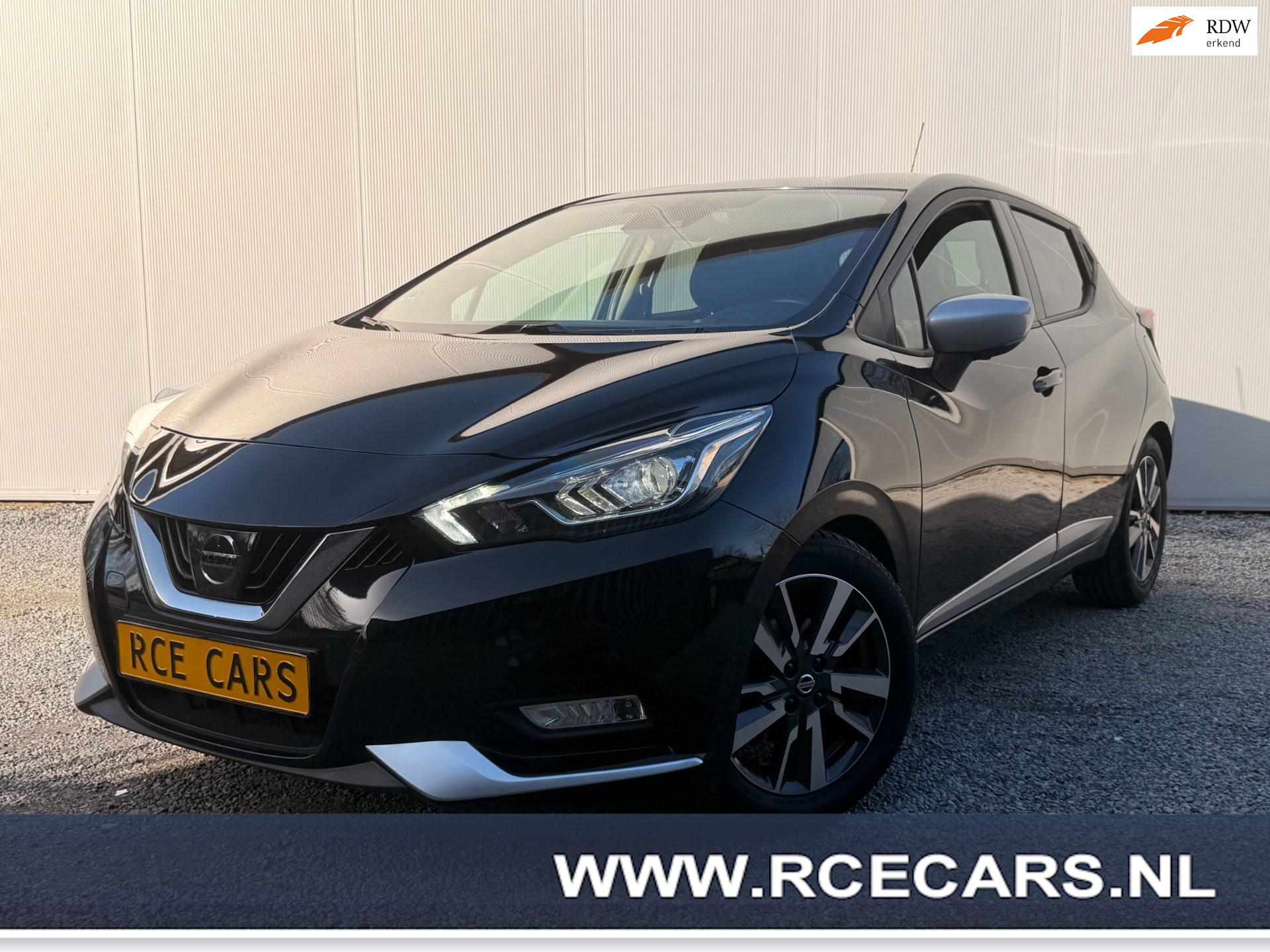 Nissan Micra 1.0 Dig-T 117 6MT 117 PK BOSE Carplay Navi Cruise Stoelverw Camera Clima Keyless go 2019 - voorkant
