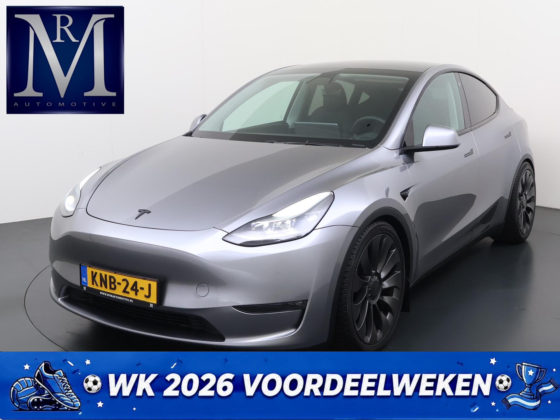 Tesla Model Y Performance AWD 75 kWh 2023 - voorkant